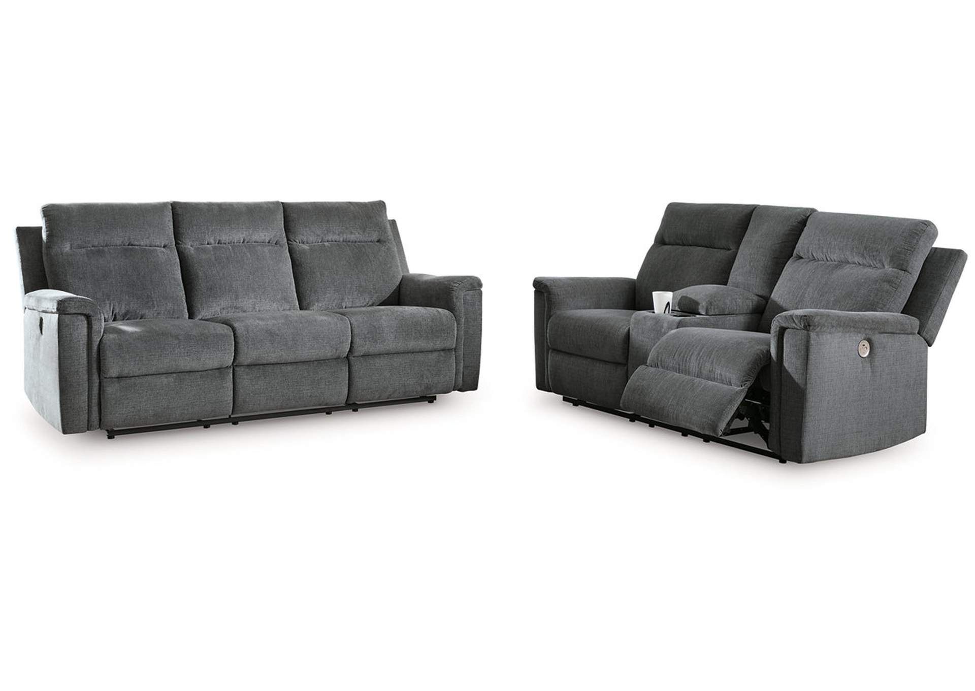 Barnsana Power Reclining Sofa and Loveseat,Signature Design By Ashley