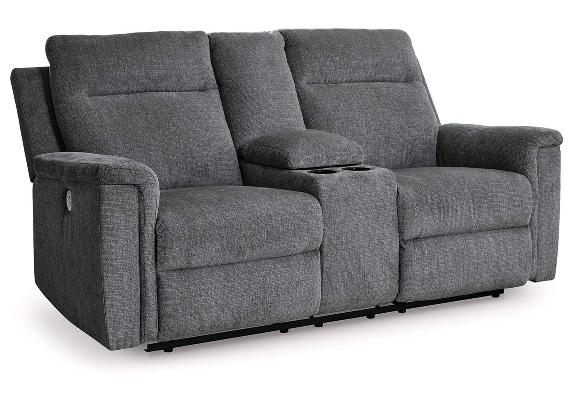 Barnsana Power Reclining Loveseat with Console,Signature Design By Ashley