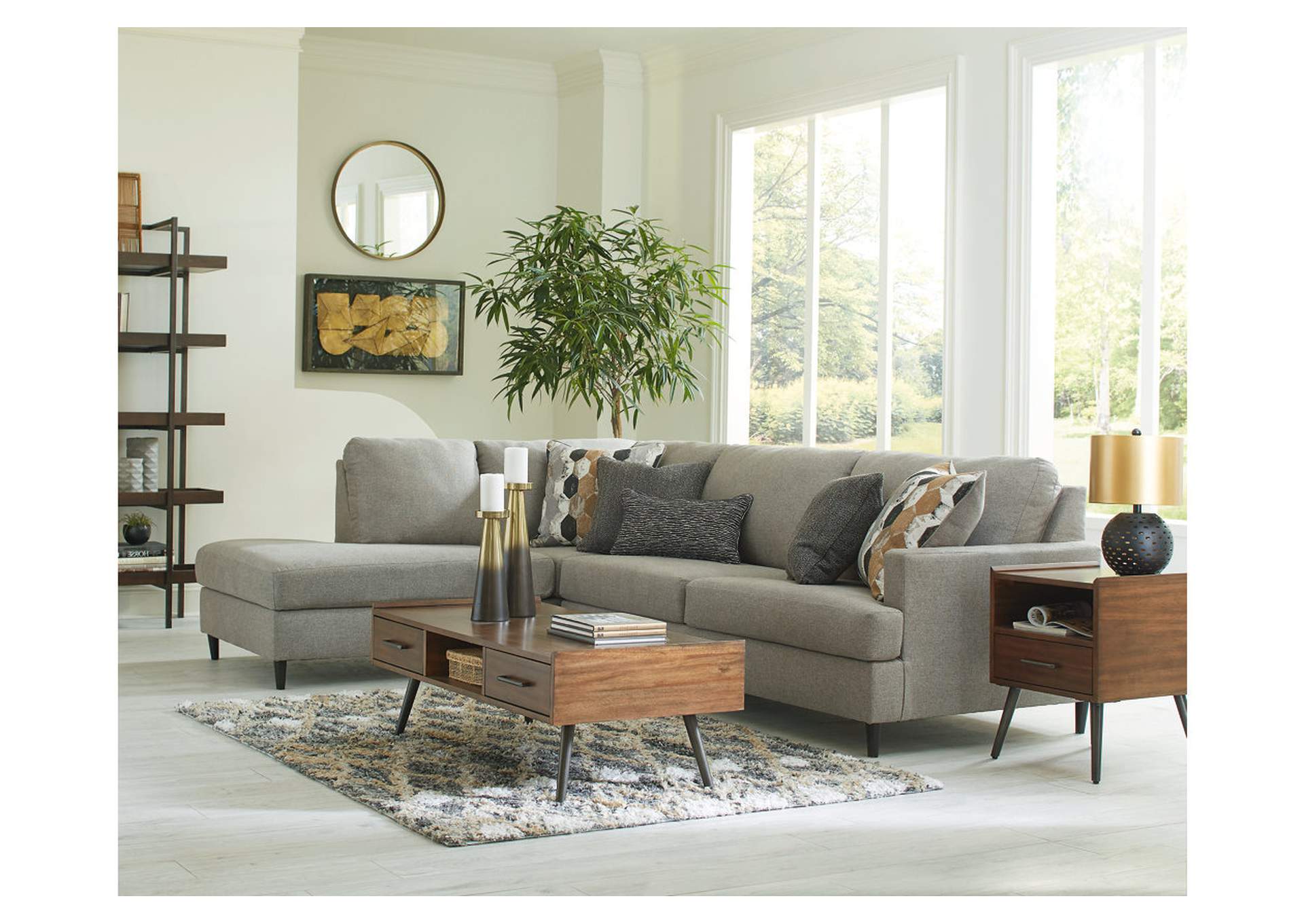 Santasia 2-Piece Sectional with Chaise,Ashley