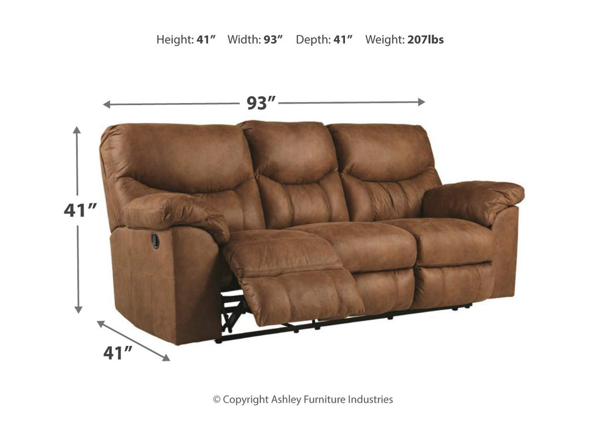 Boxberg Reclining Sofa,Signature Design By Ashley