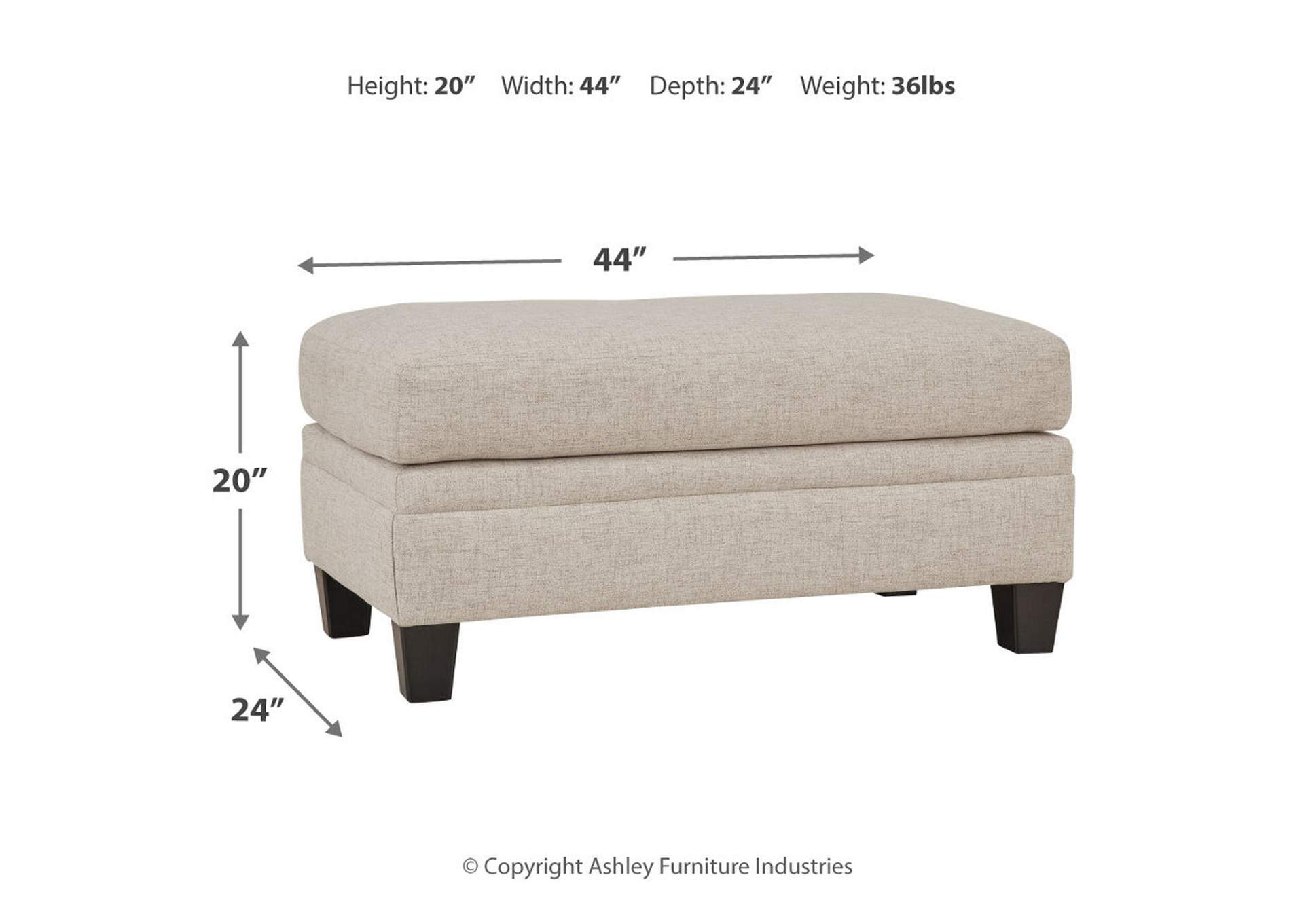 Bralynn Sofa, Loveseat, Chair and Ottoman,Ashley