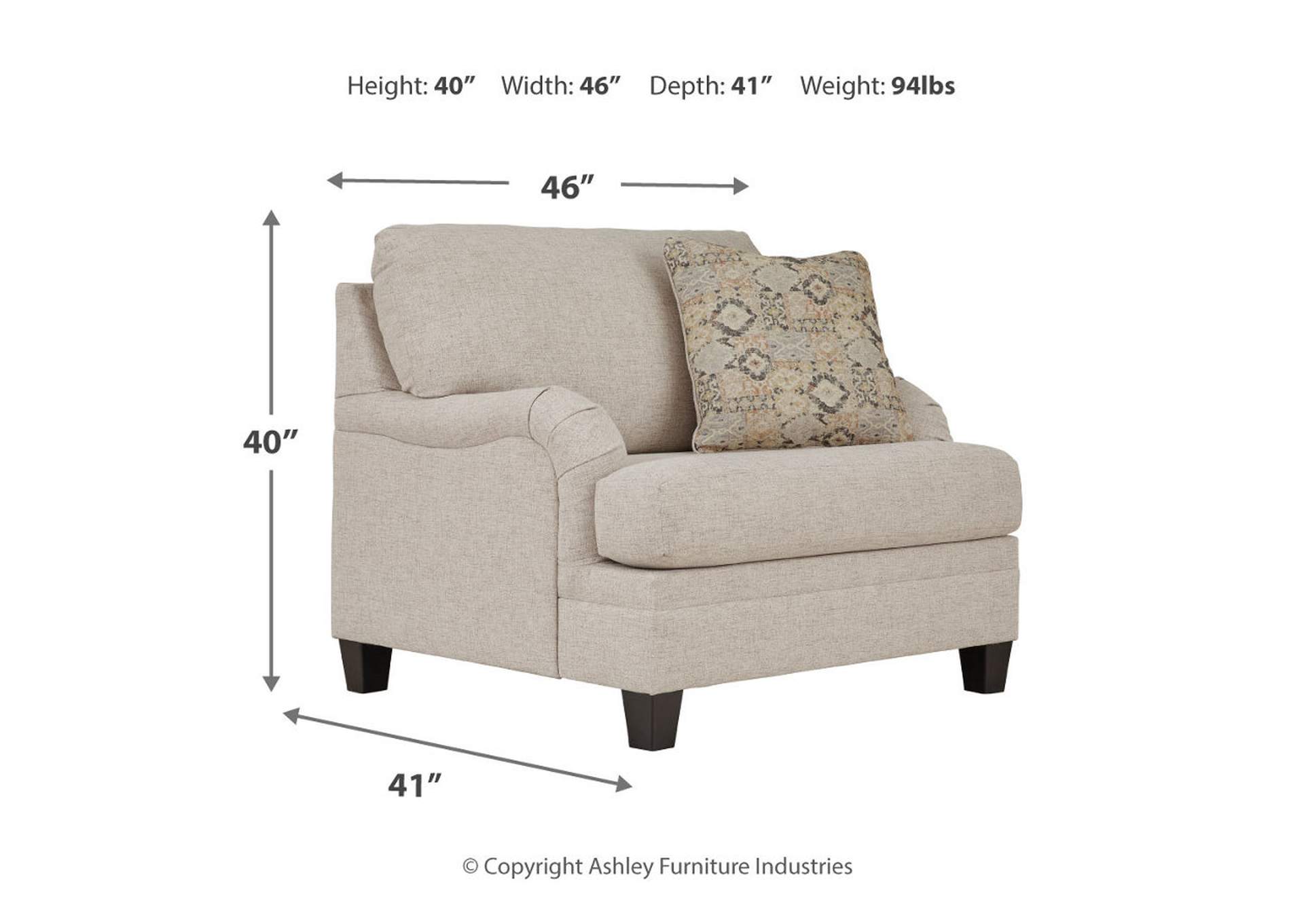 Bralynn Sofa, Loveseat, Chair and Ottoman,Ashley