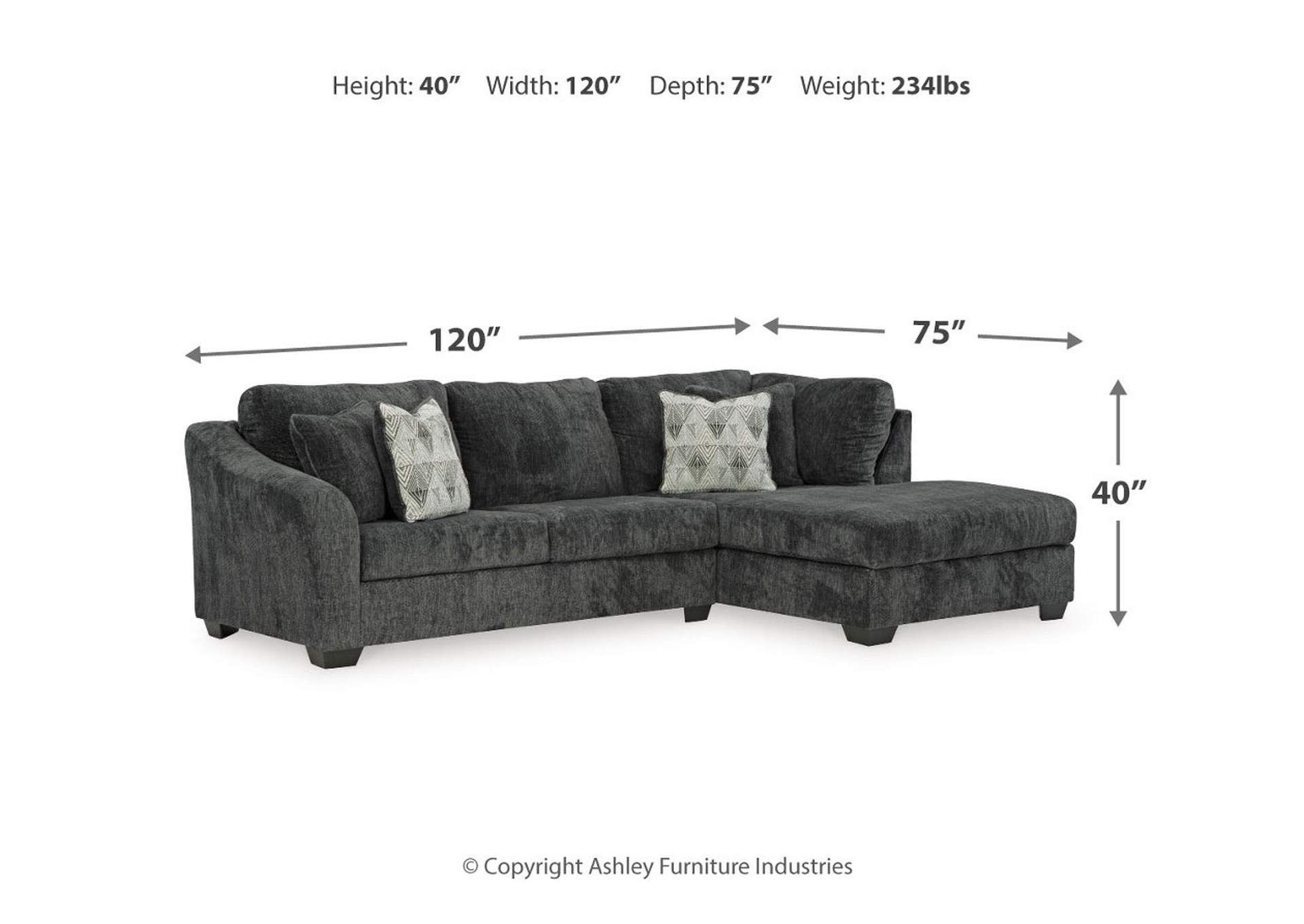 Biddeford 2-Piece Sectional with Chaise,Signature Design By Ashley