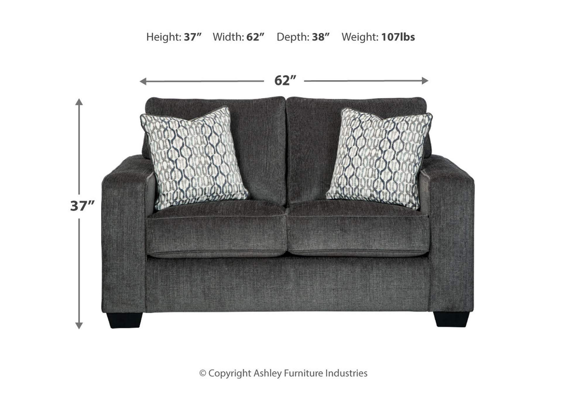 Reardan Loveseat,Signature Design By Ashley