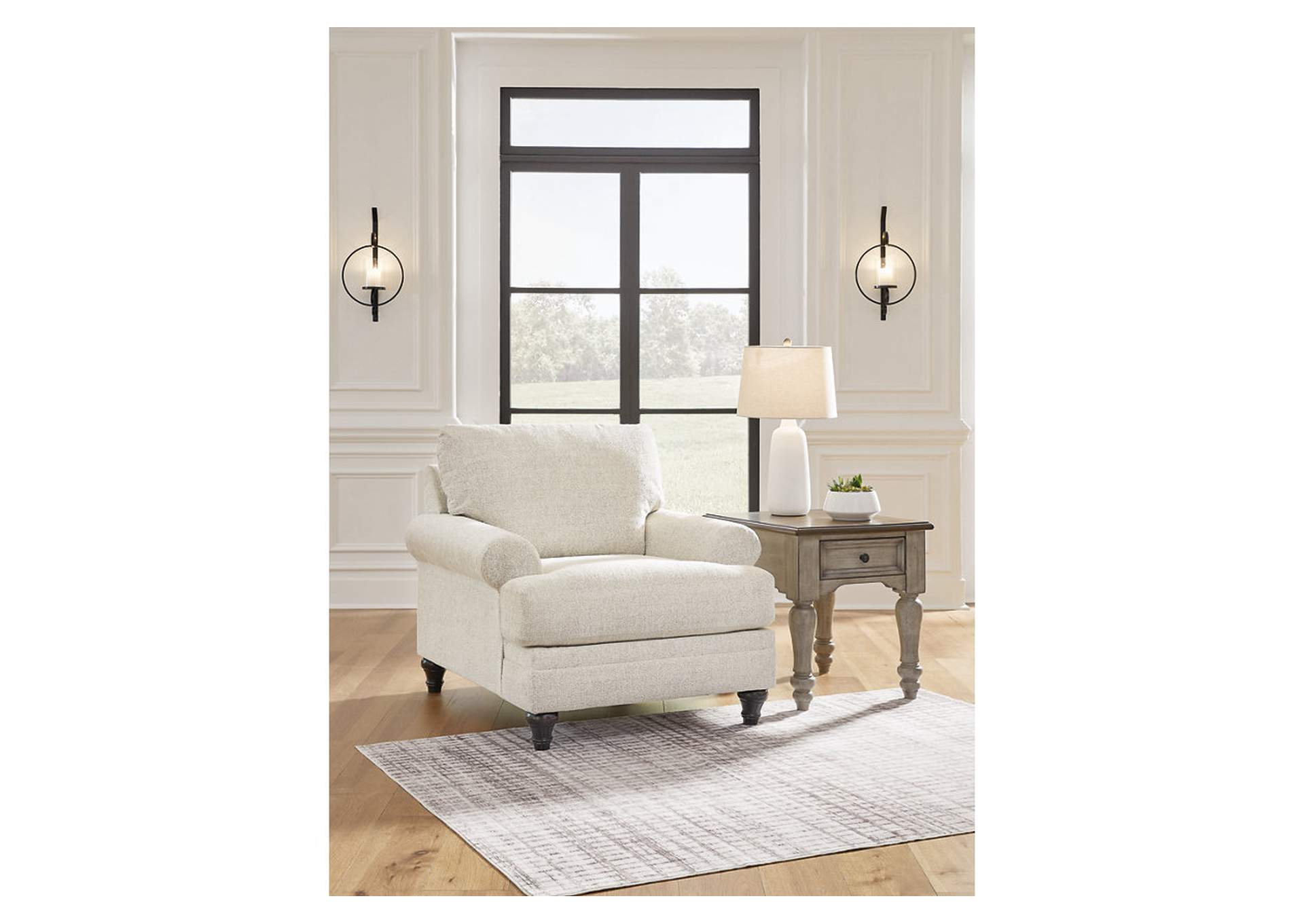 Valerani Chair and Ottoman,Signature Design By Ashley