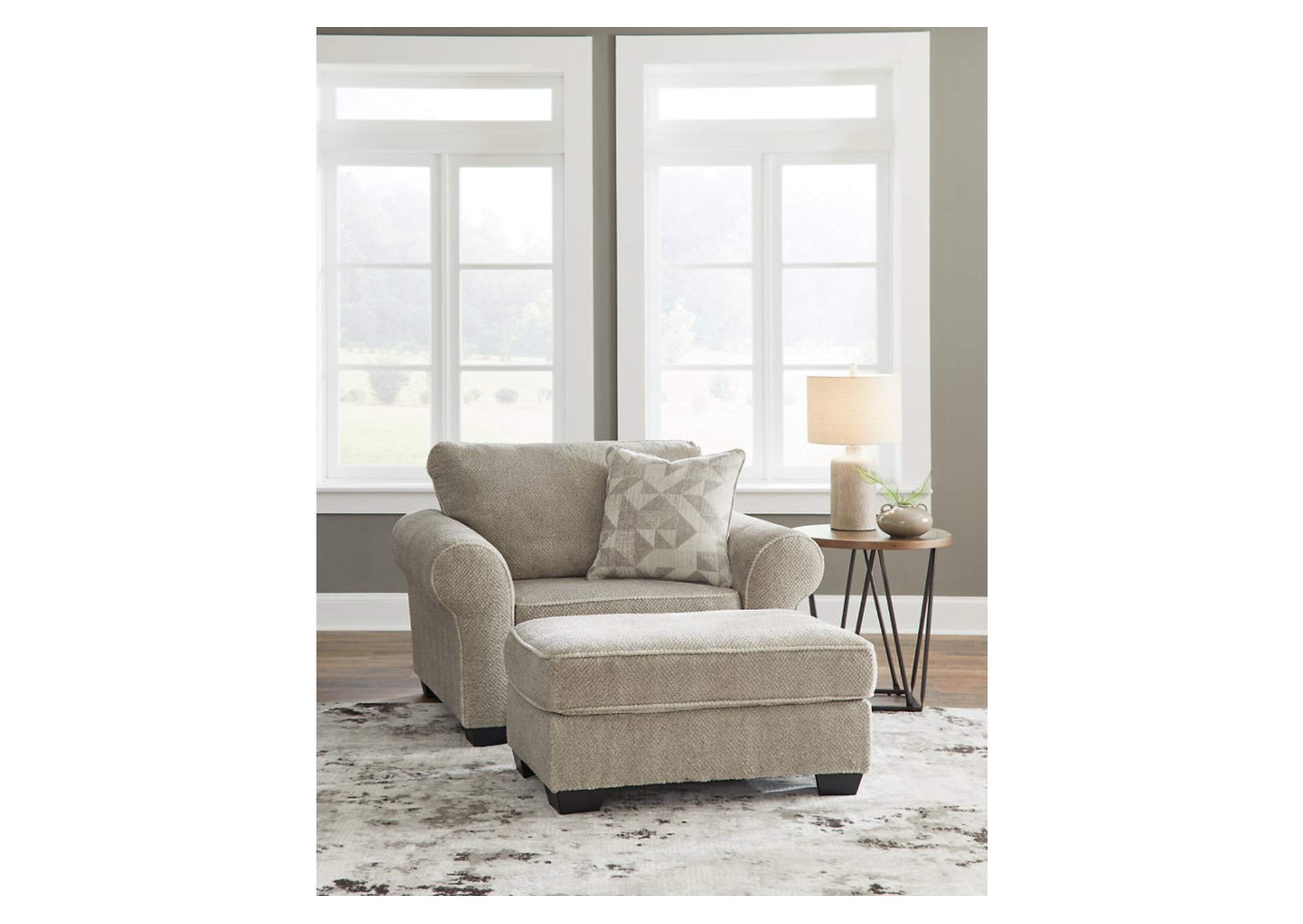 Discota Sofa, Loveseat, Chair and Ottoman,Ashley