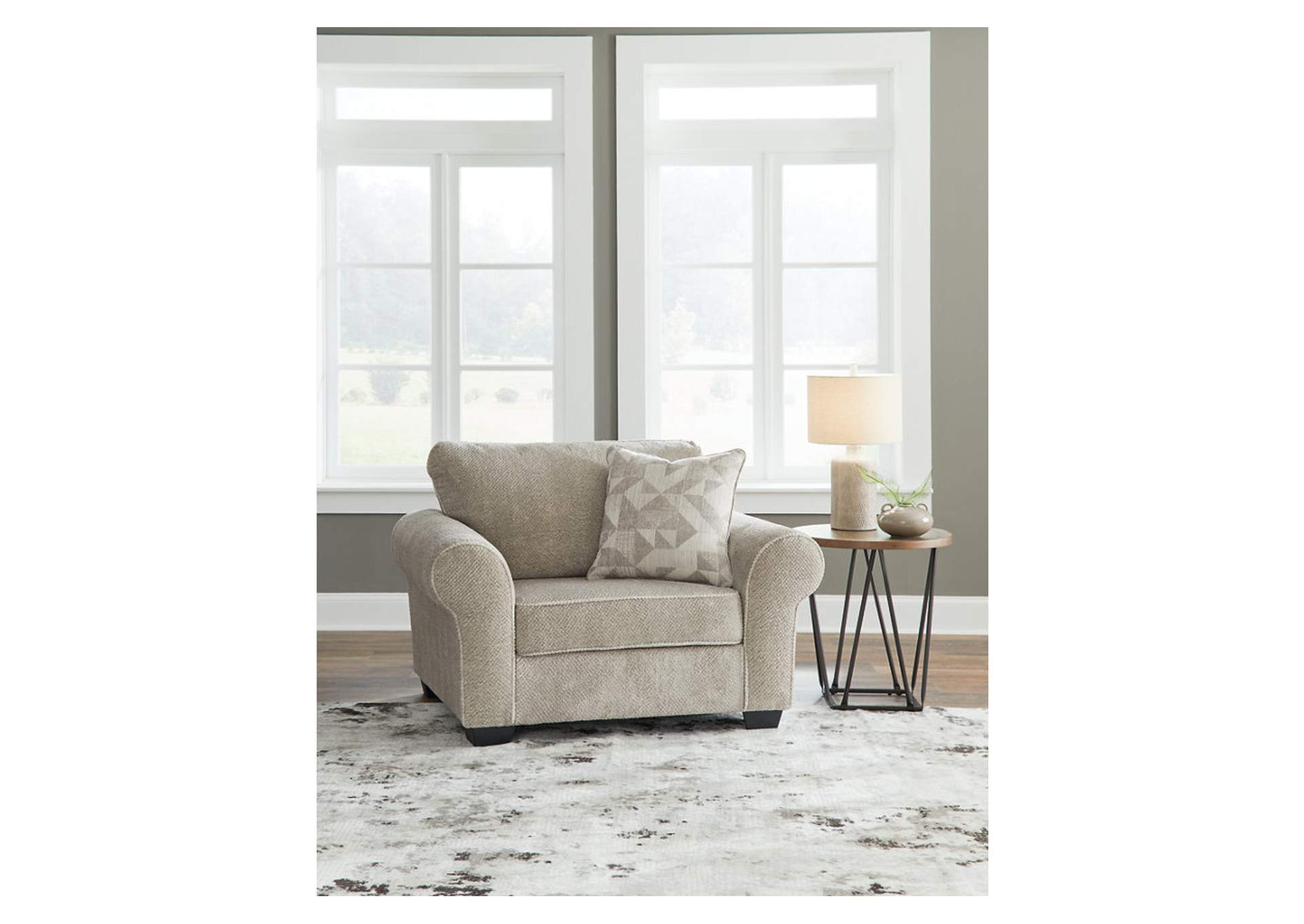 Discota Sofa, Loveseat, Chair and Ottoman,Ashley