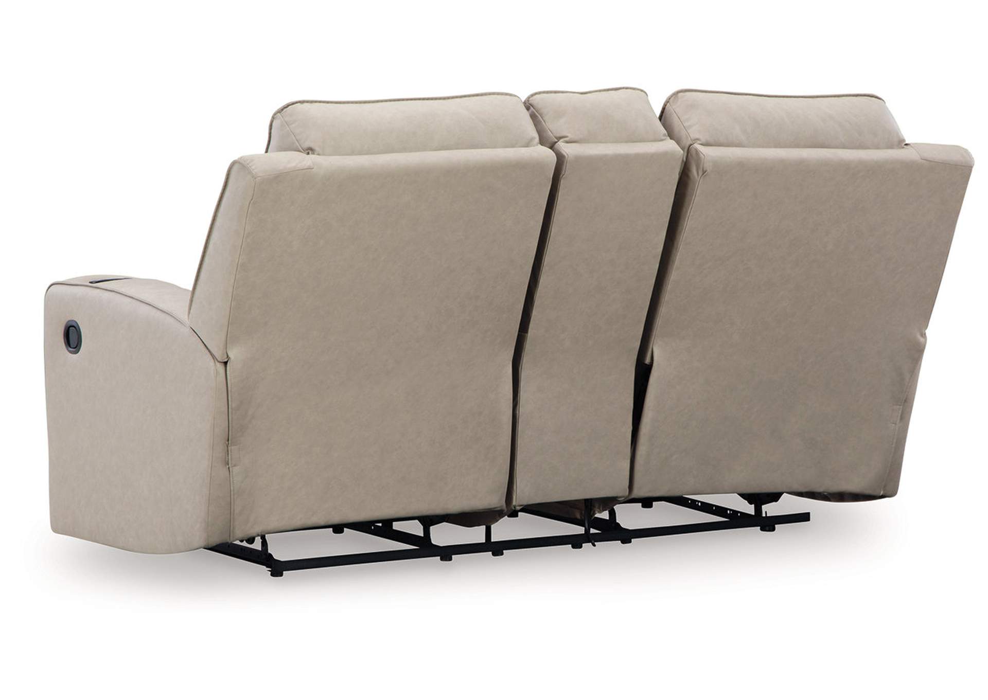 Faithon Reclining Loveseat with Console,Signature Design By Ashley