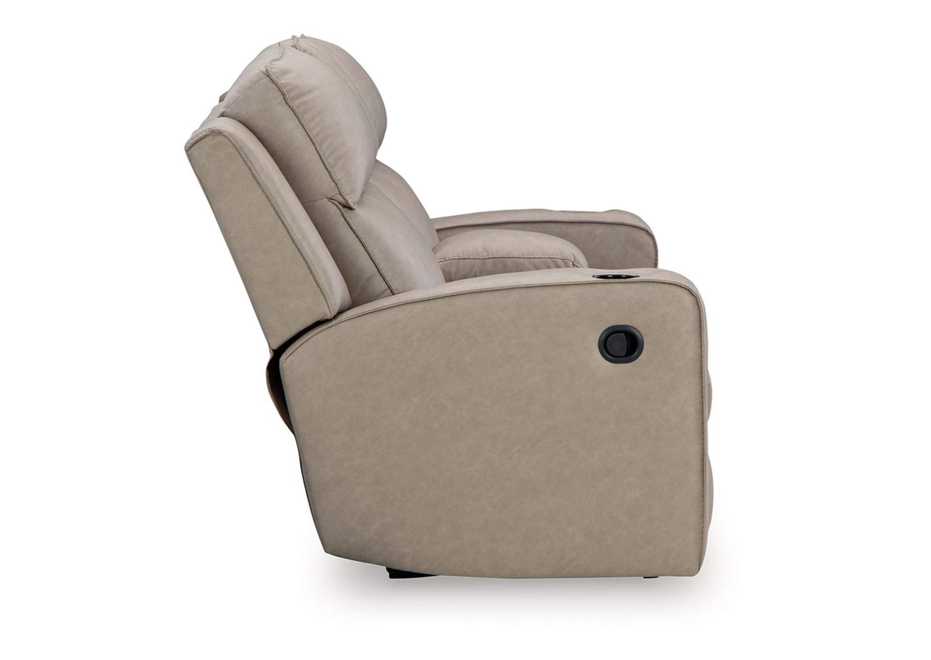 Faithon Reclining Loveseat with Console,Signature Design By Ashley