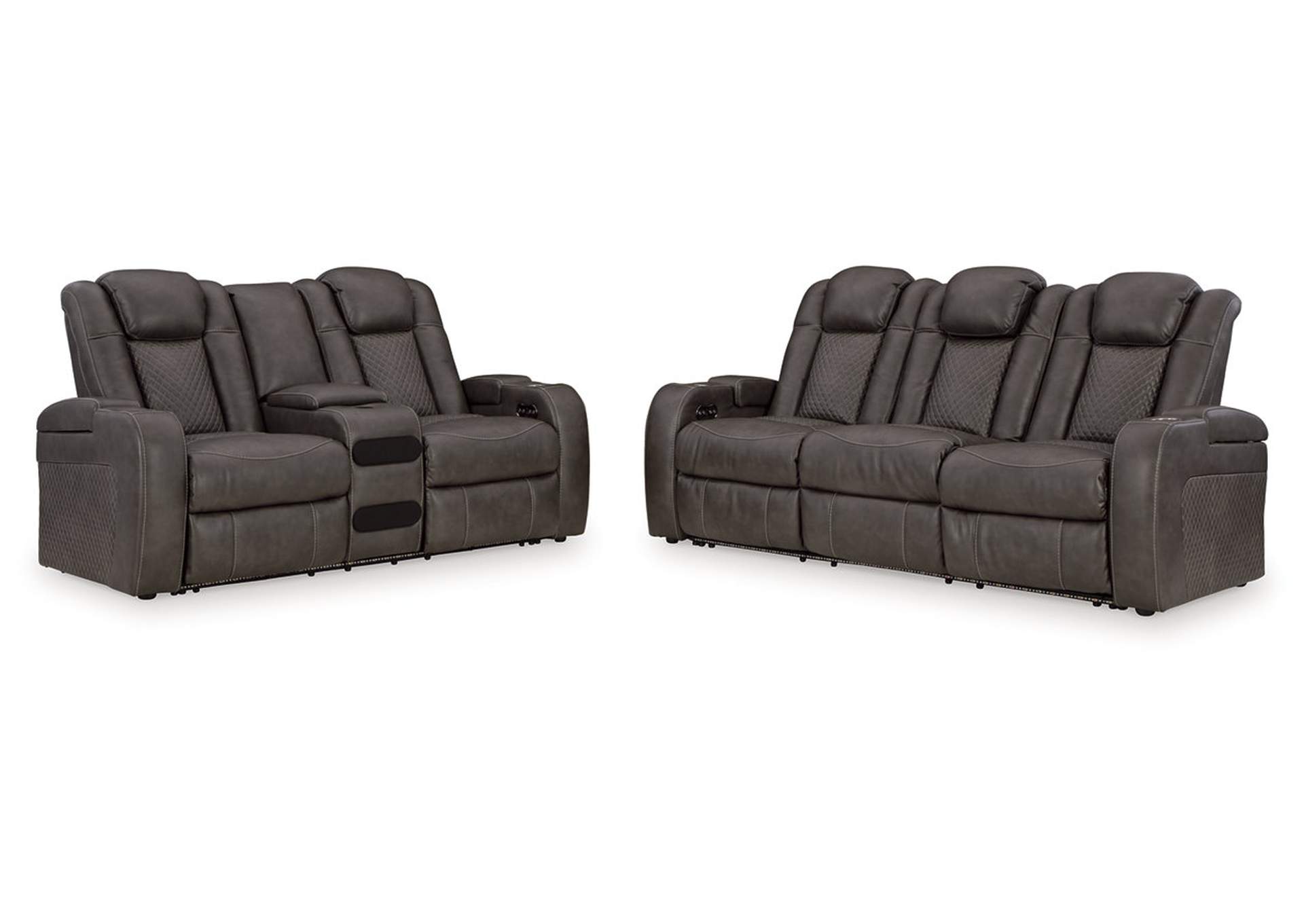 Fyne-Dyme Power Reclining Sofa and Loveseat,Signature Design By Ashley