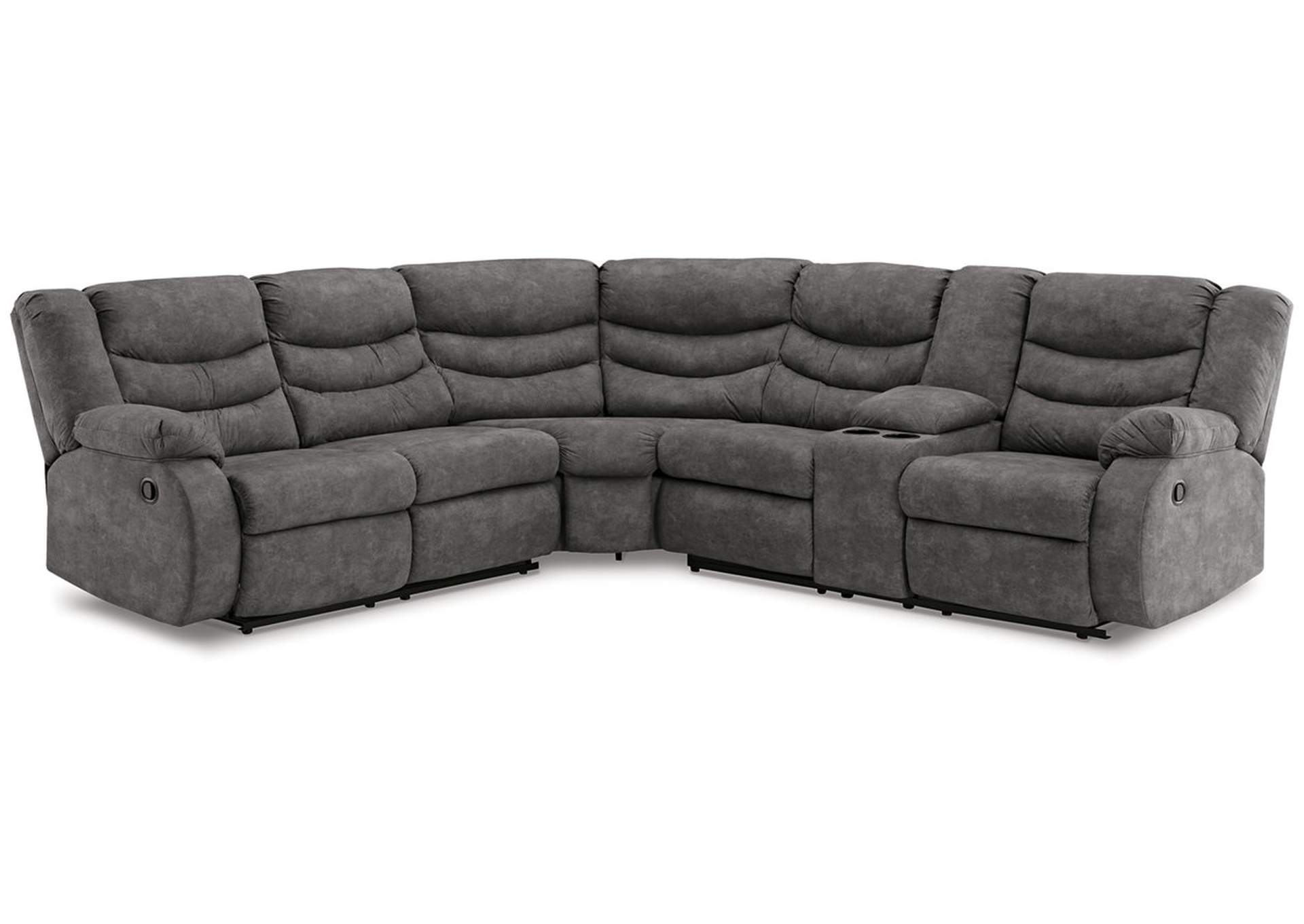 Partymate 2-Piece Reclining Sectional,Signature Design By Ashley