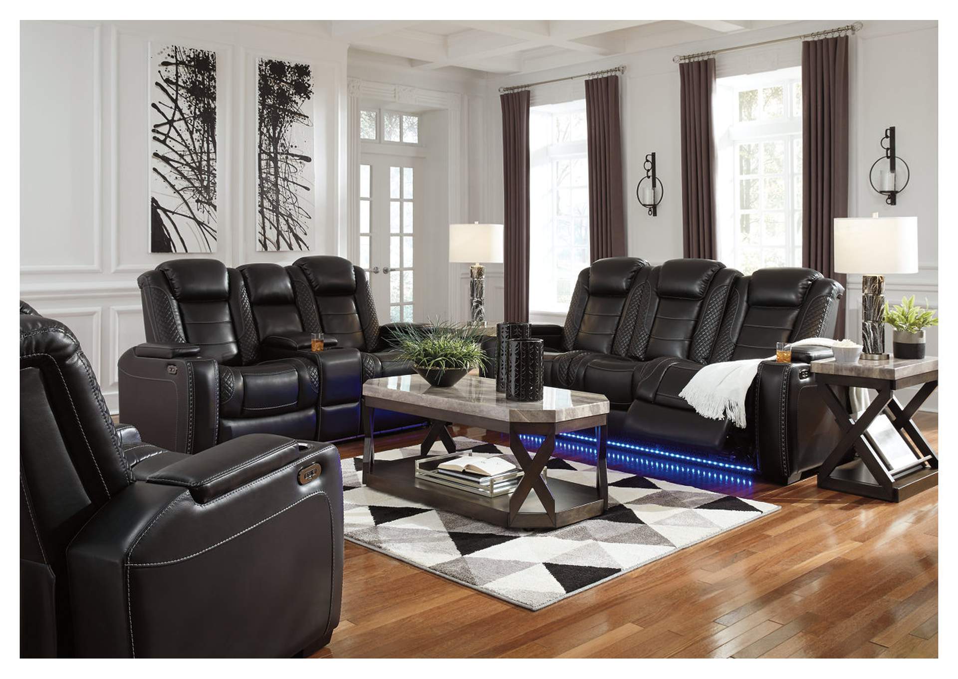 Party Time Sofa, Loveseat and Recliner,Signature Design By Ashley
