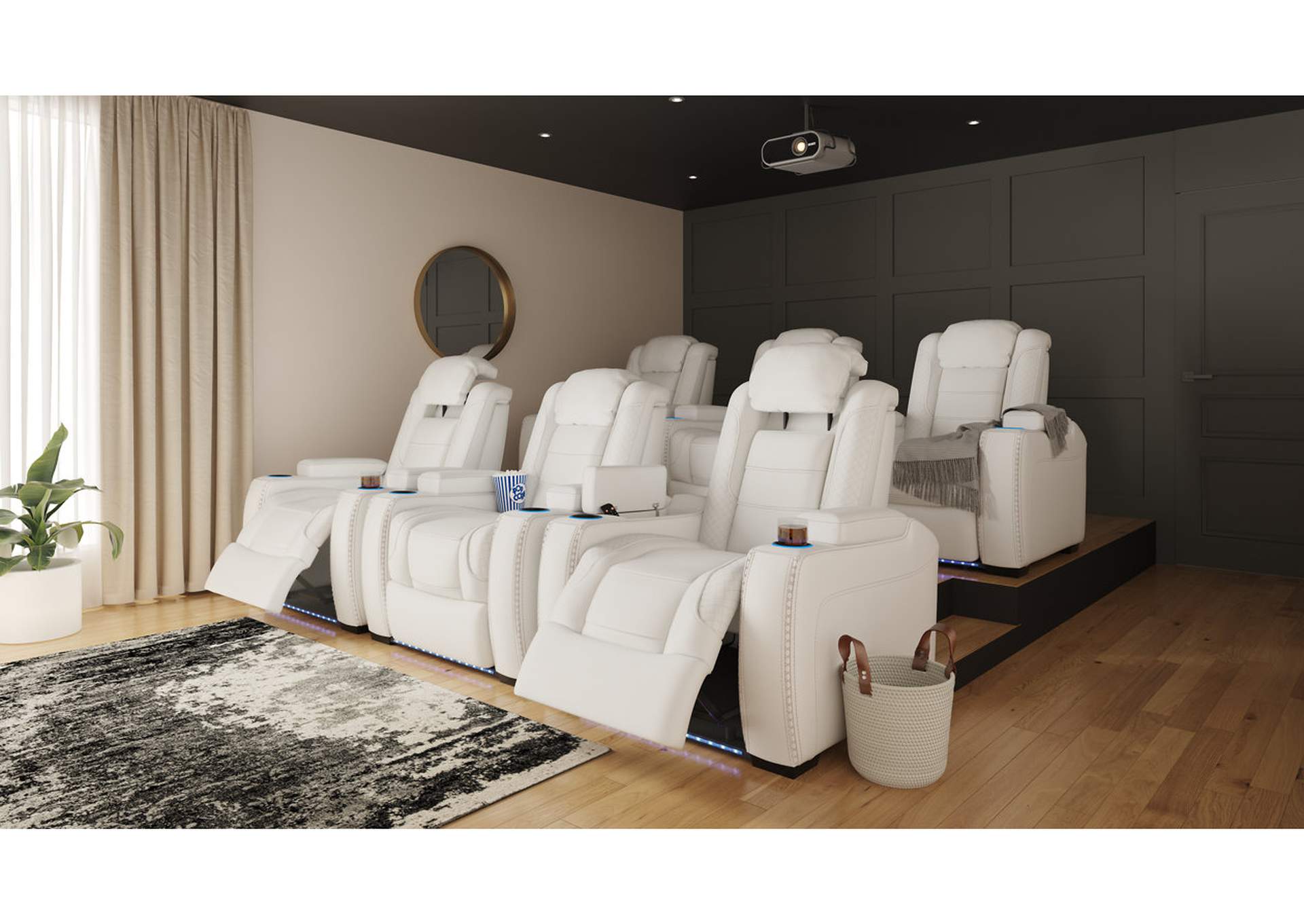 Party Time 3-Piece Home Theater Seating,Signature Design By Ashley