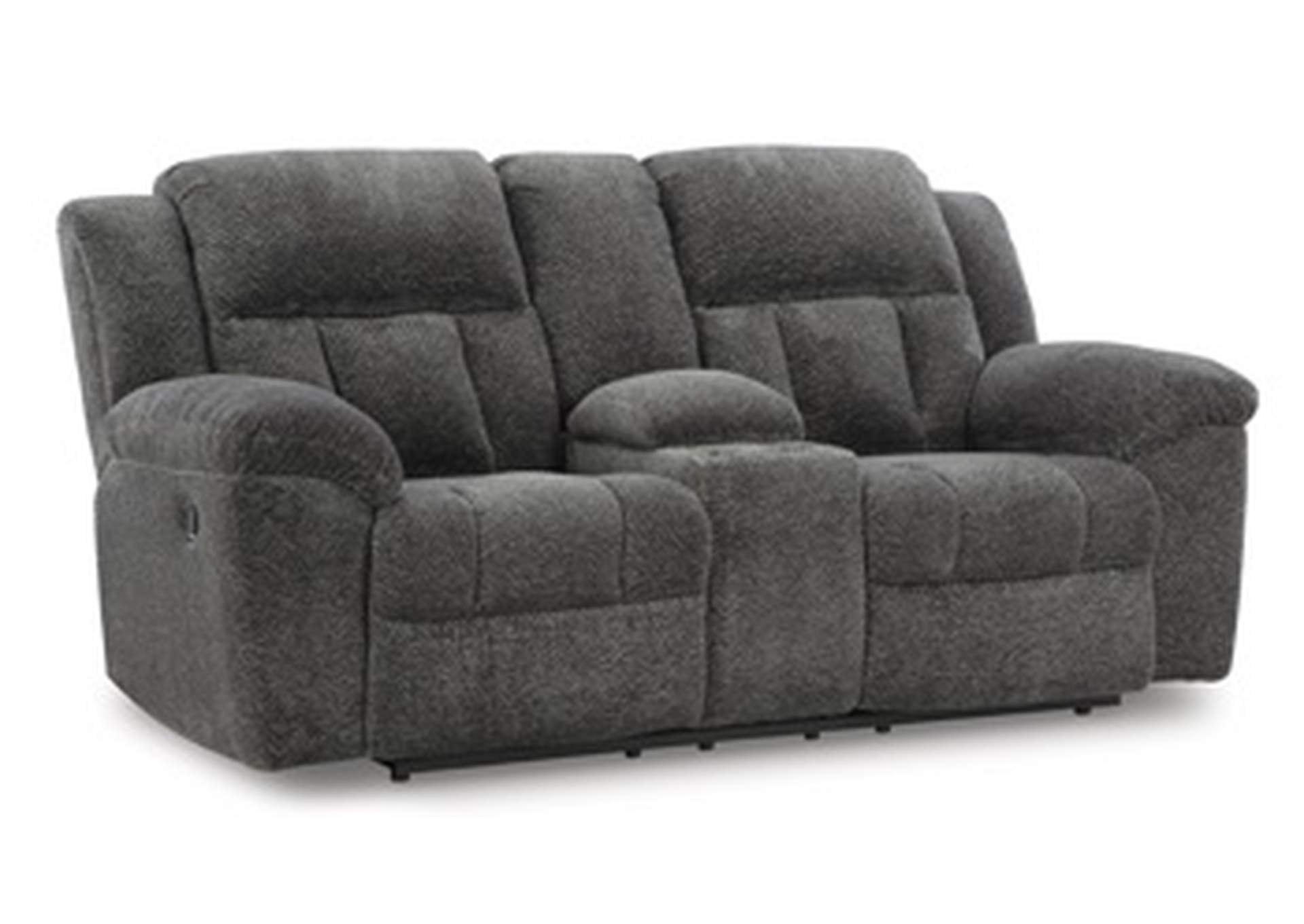 Frohn Reclining Loveseat with Console,Signature Design By Ashley