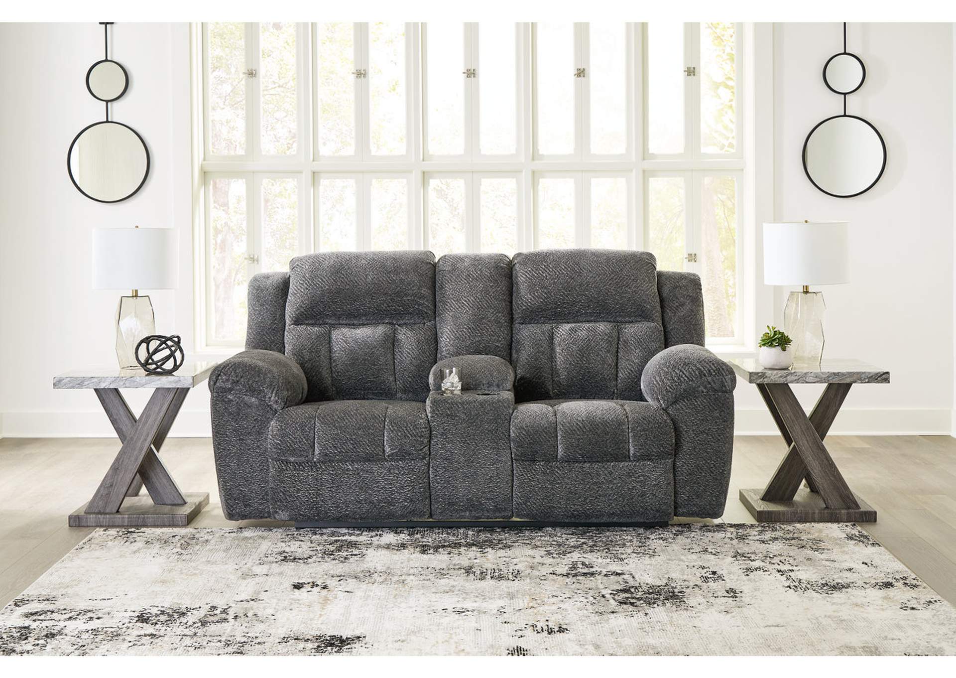 Frohn Reclining Loveseat with Console,Signature Design By Ashley