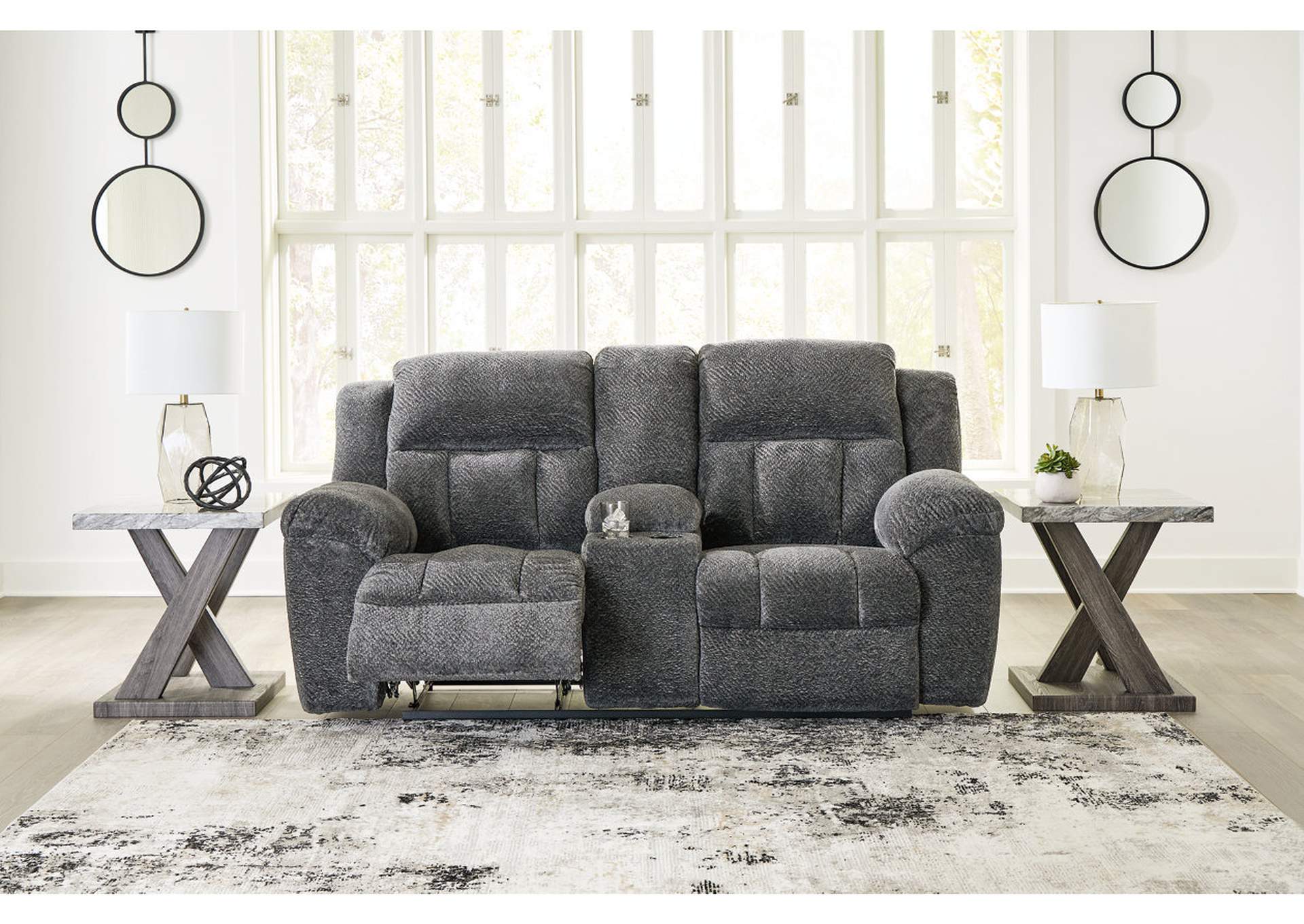 Frohn Reclining Loveseat with Console,Signature Design By Ashley