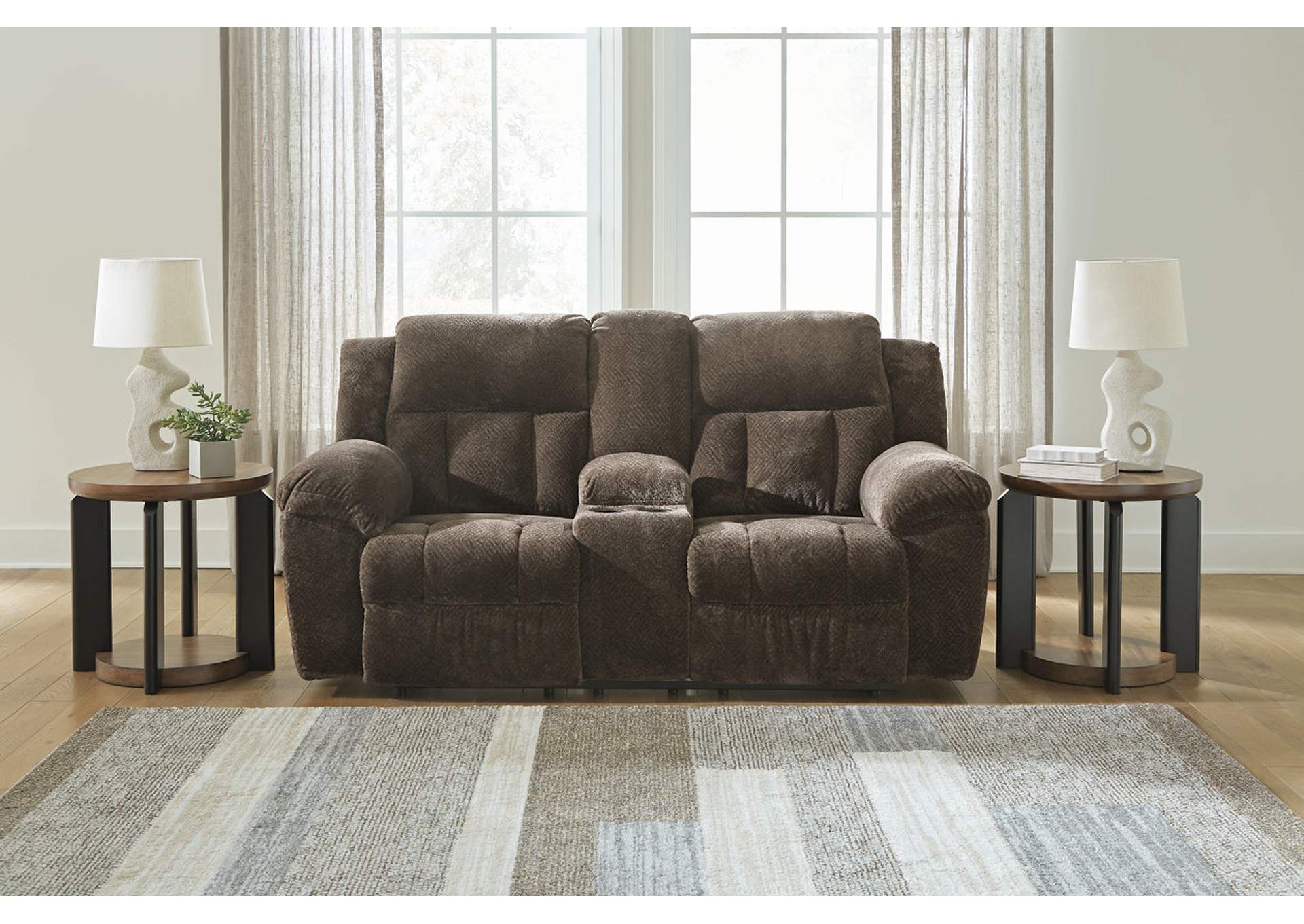 Frohn Reclining Loveseat with Console,Signature Design By Ashley