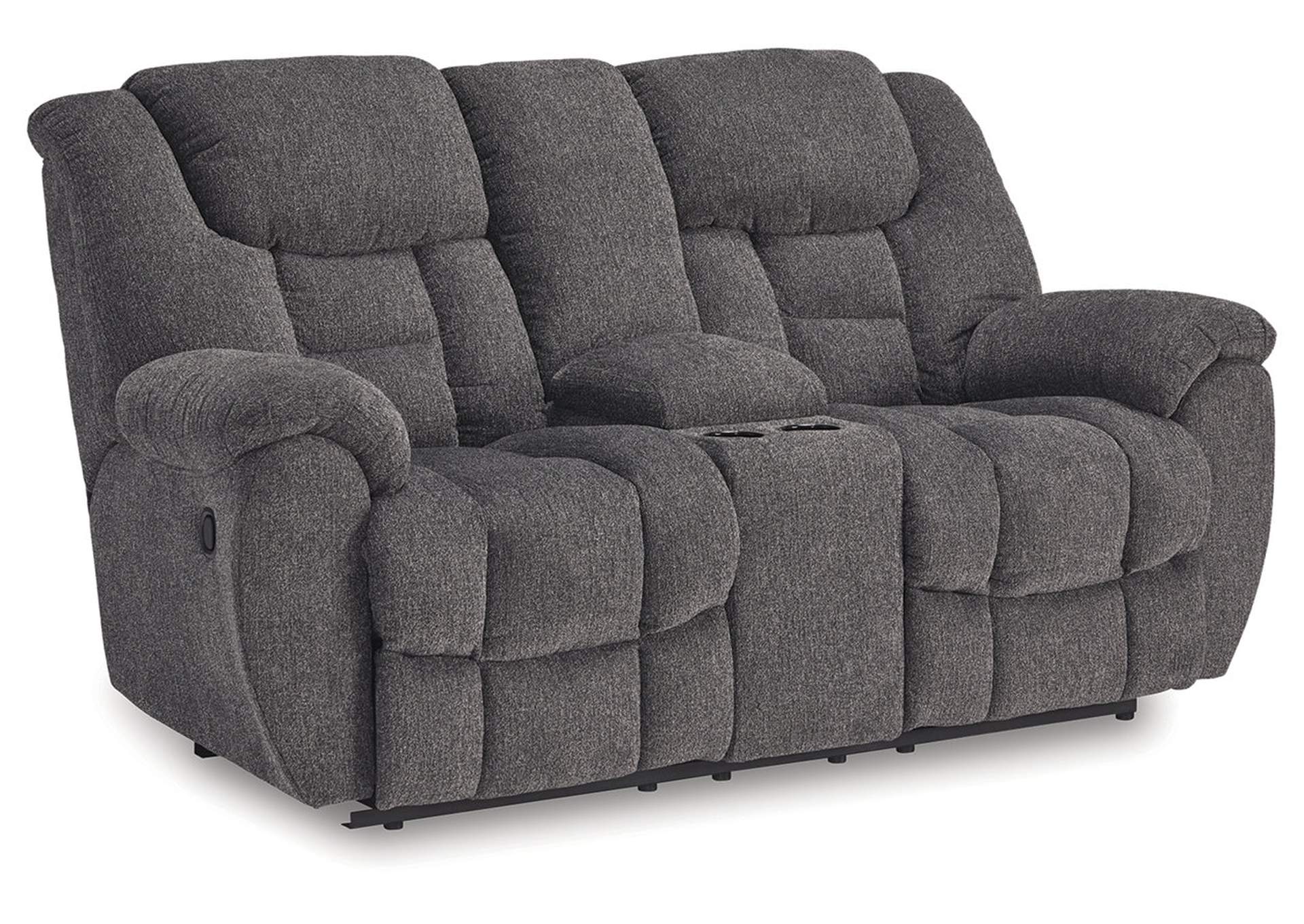 Foreside Reclining Loveseat with Console,Signature Design By Ashley