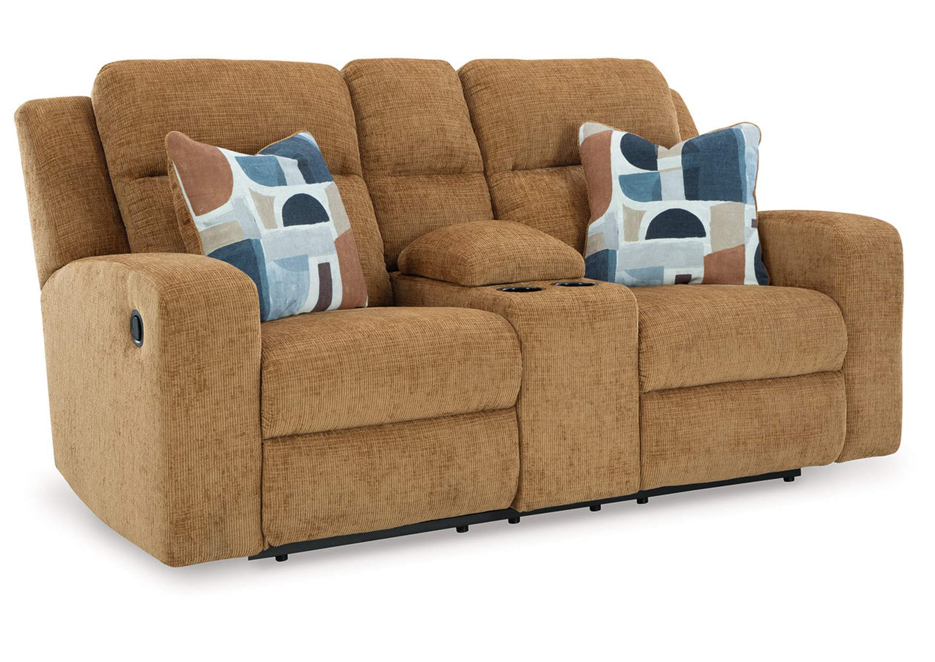 Kanlow Reclining Loveseat with Console,Signature Design By Ashley