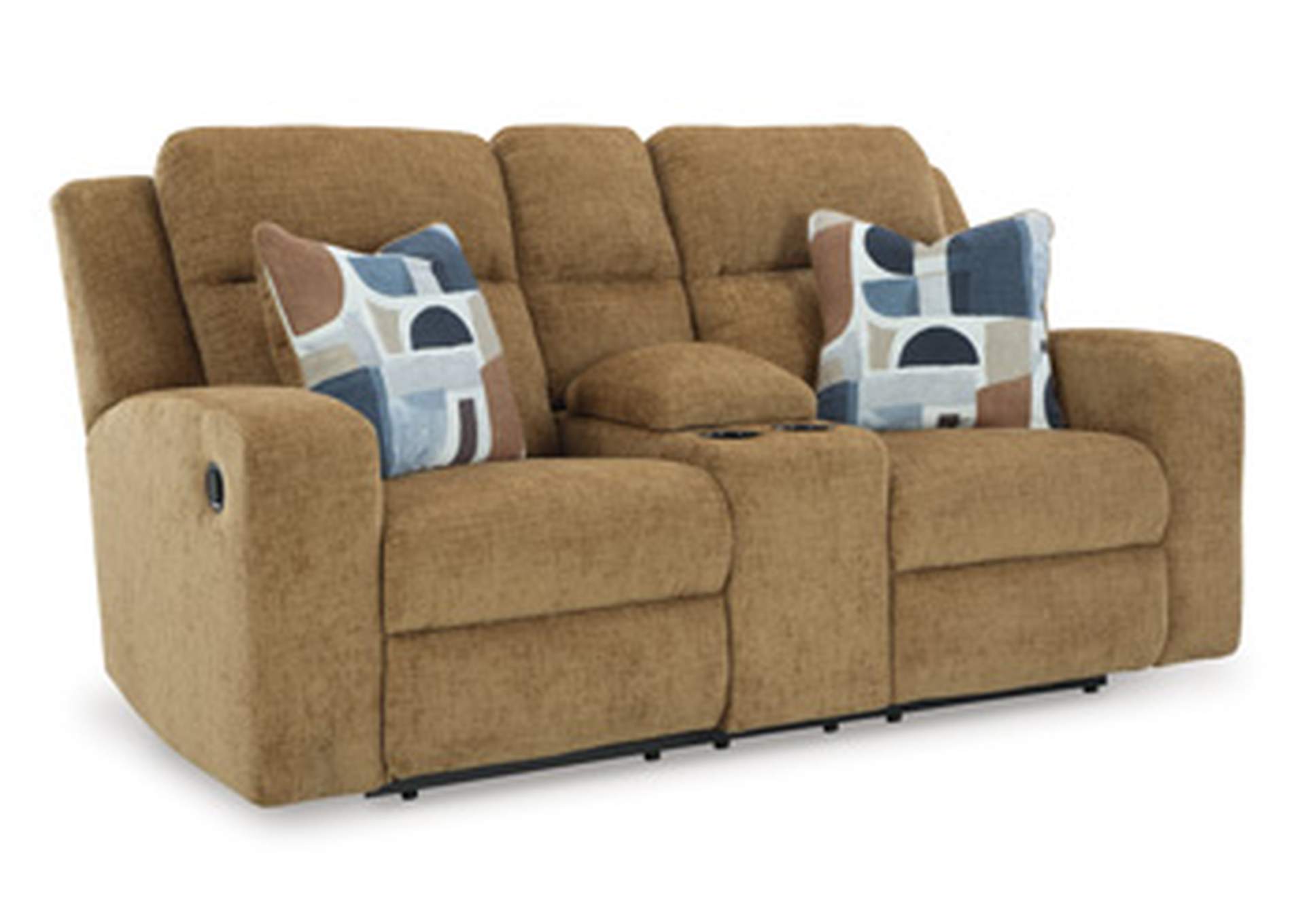 Kanlow Reclining Loveseat with Console,Signature Design By Ashley