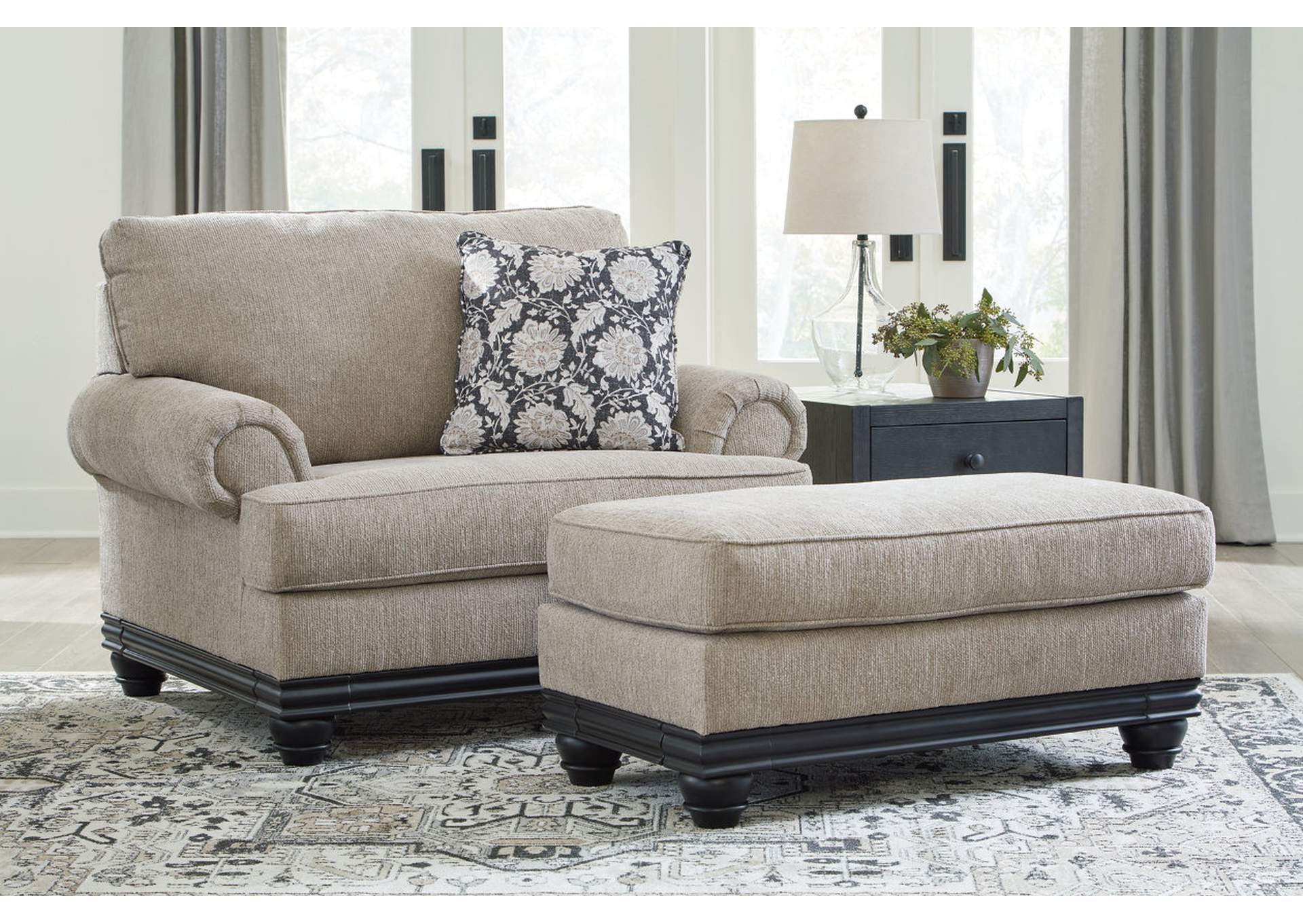 Elbiani Sofa, Loveseat, Chair and Ottoman,Signature Design By Ashley