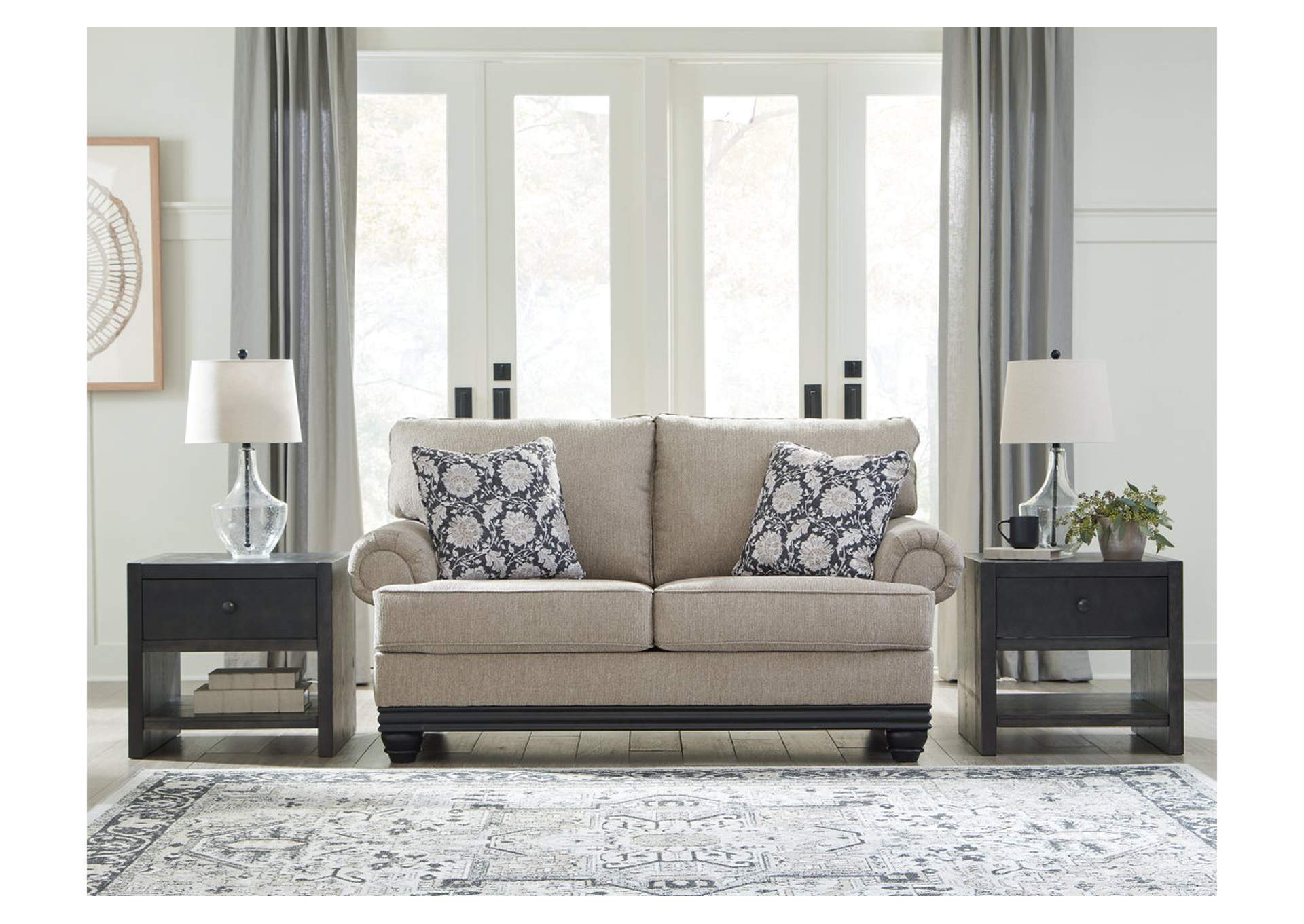 Elbiani Sofa, Loveseat, Chair and Ottoman,Signature Design By Ashley