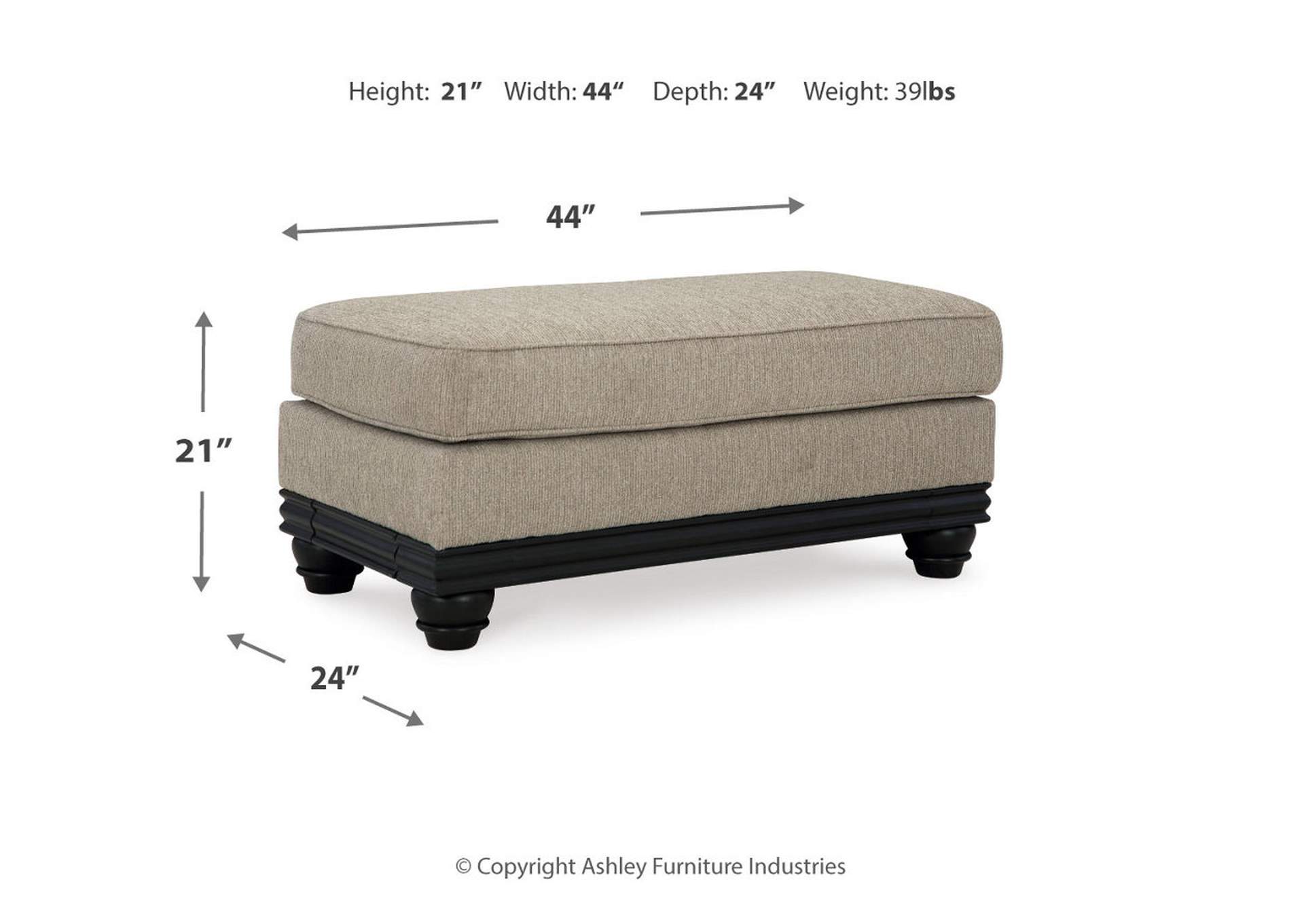 Elbiani Sofa, Loveseat, Oversized Chair and Ottoman,Signature Design By Ashley