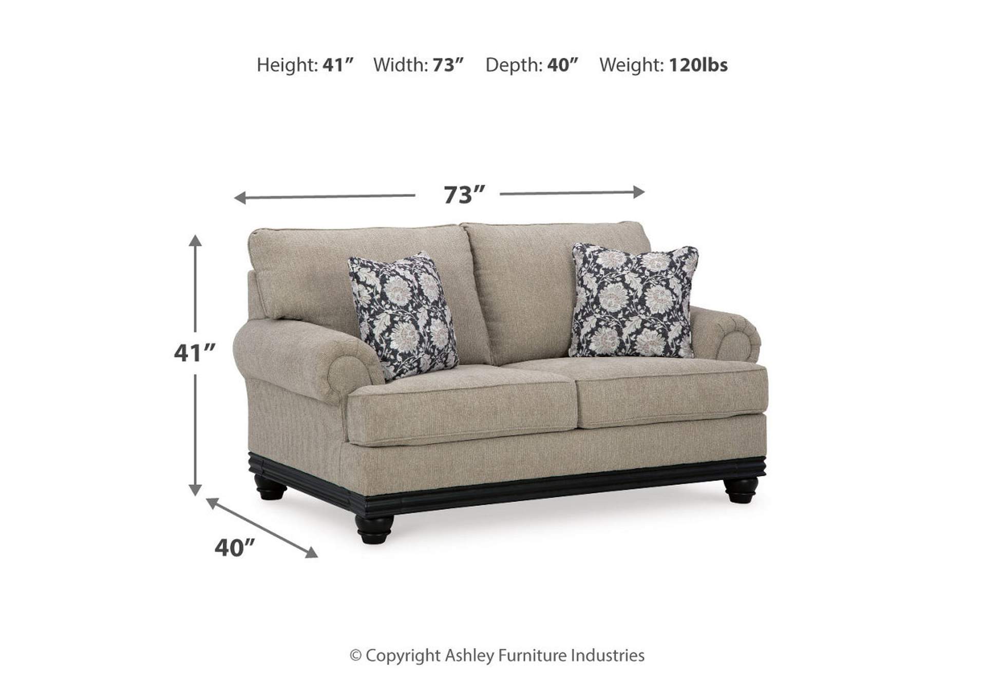 Elbiani Sofa, Loveseat, Chair and Ottoman,Signature Design By Ashley