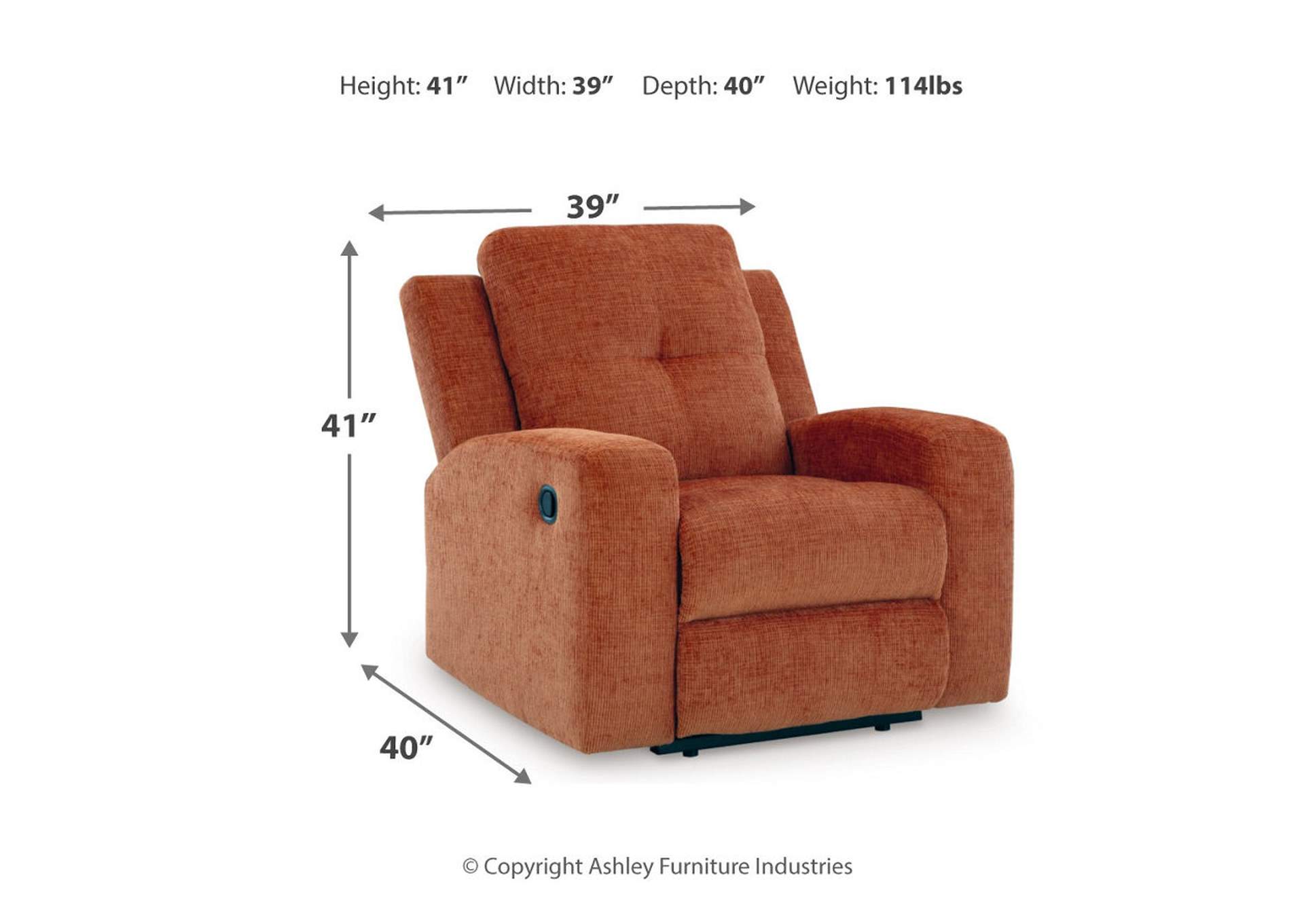 Danum Recliner,Signature Design By Ashley