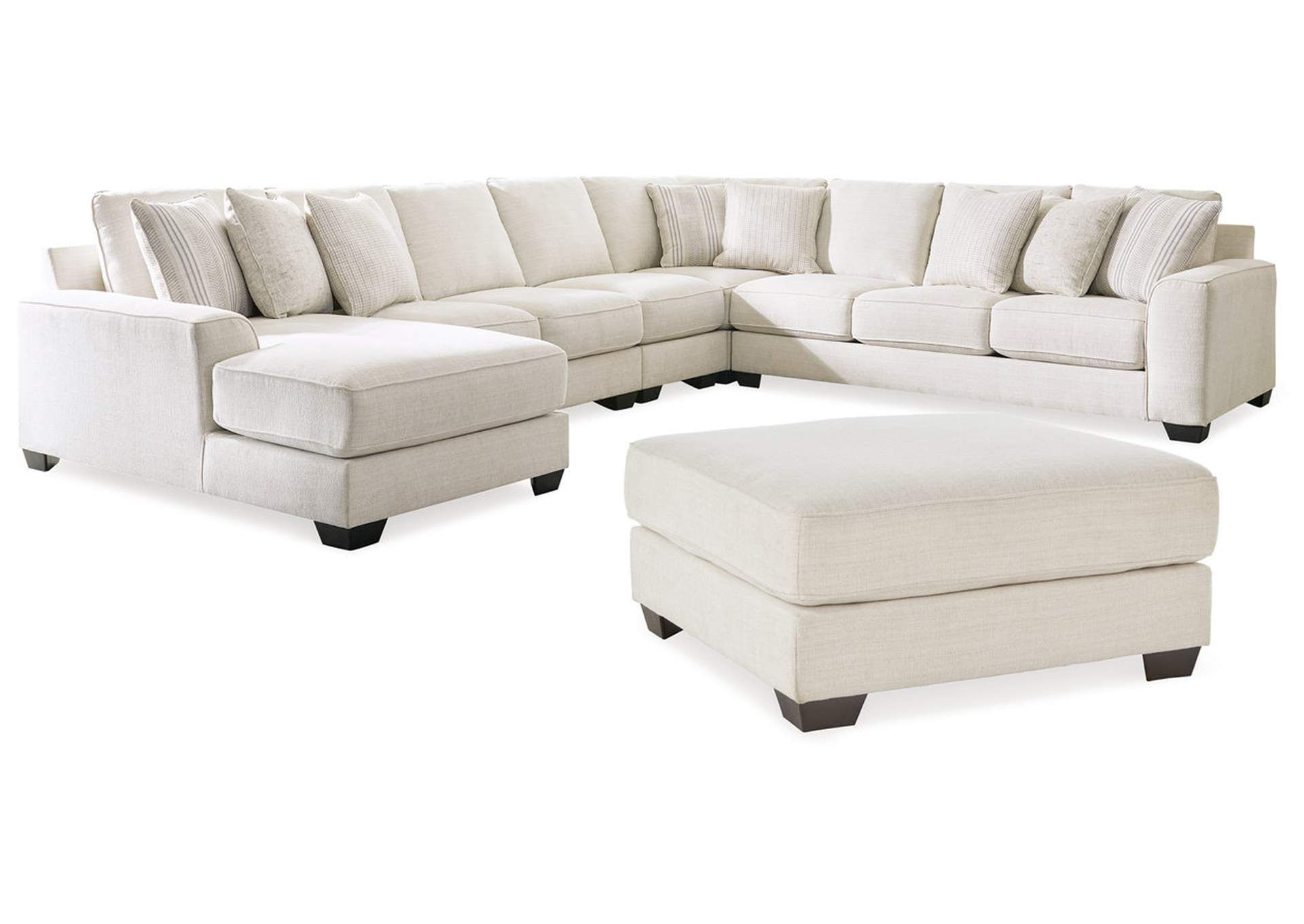 Lerenza 5-Piece Sectional with Ottoman,Ashley