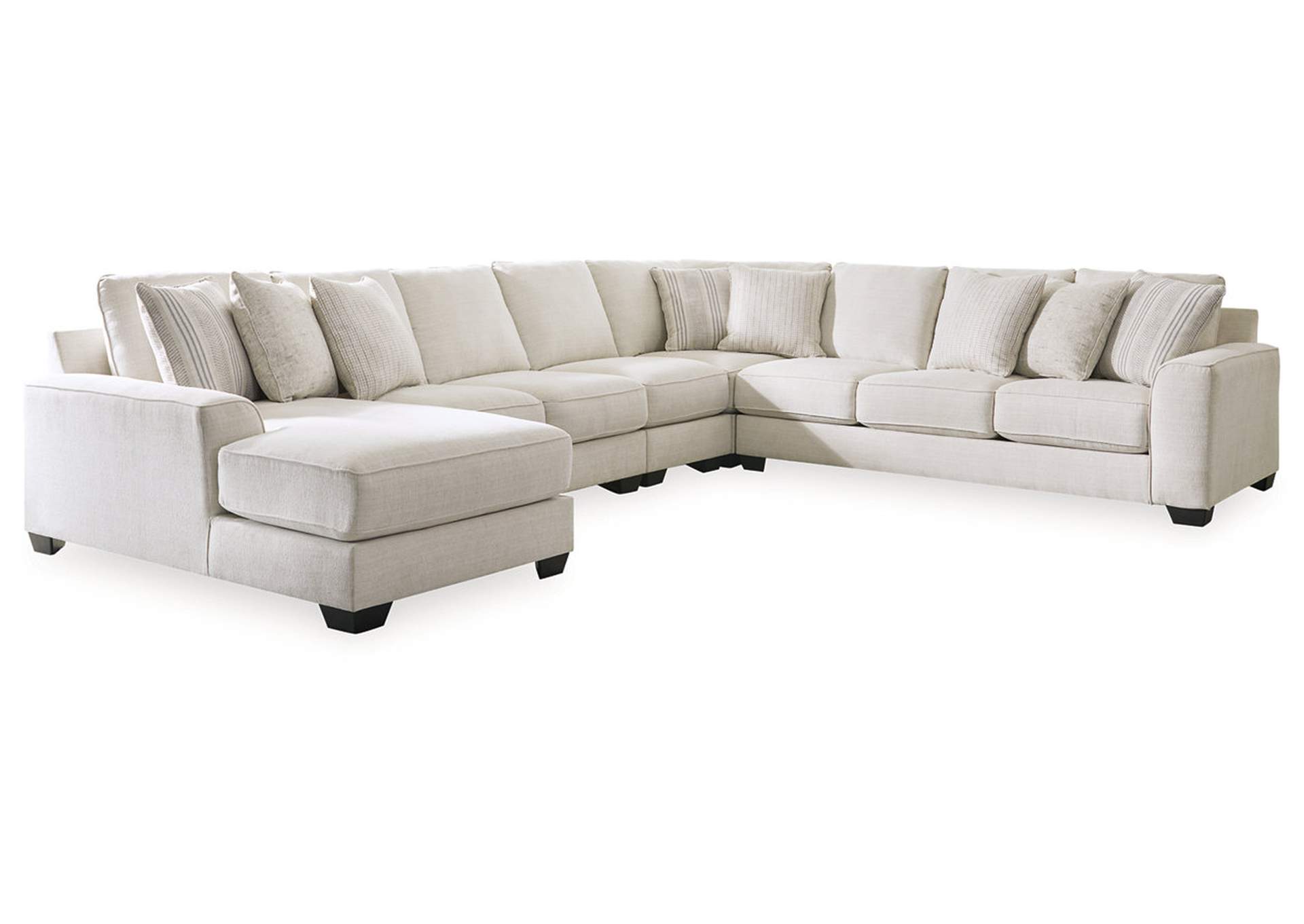 Lerenza 5-Piece Sectional with Ottoman,Ashley