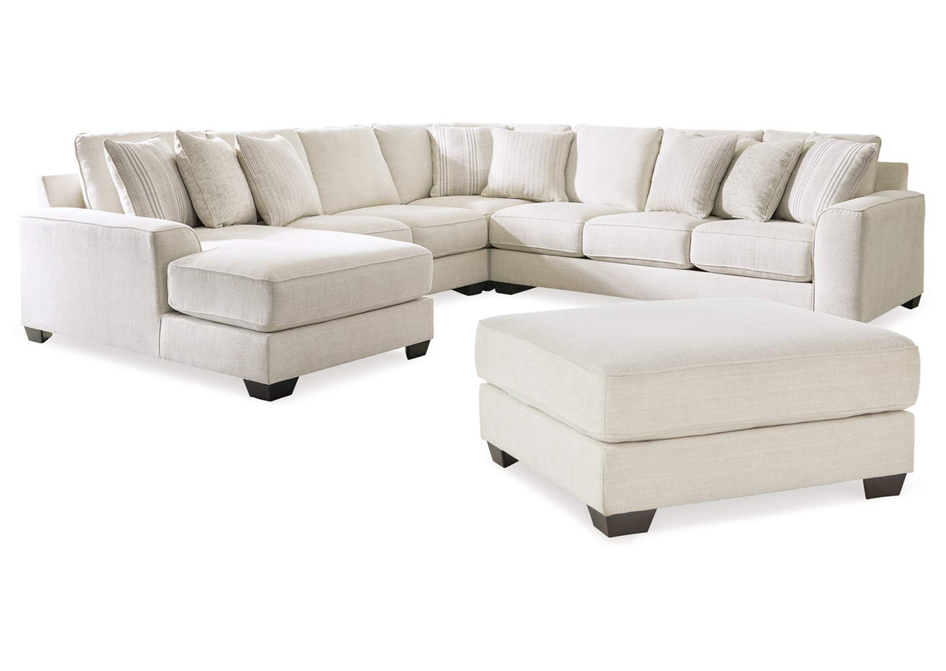 Lerenza 4-Piece Sectional with Ottoman,Ashley