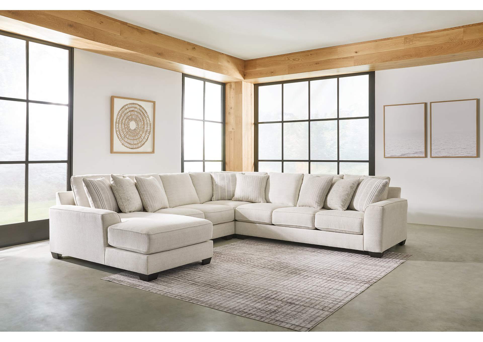 Lerenza 4-Piece Sectional with Chaise,Ashley