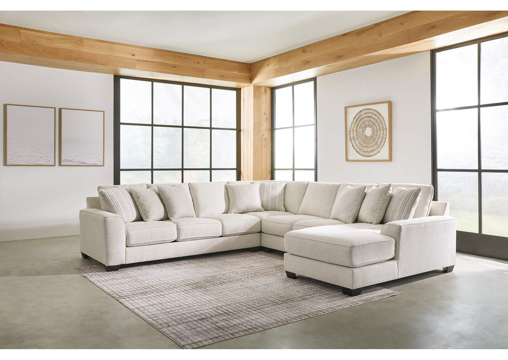 Lerenza 4-Piece Sectional with Chaise,Ashley