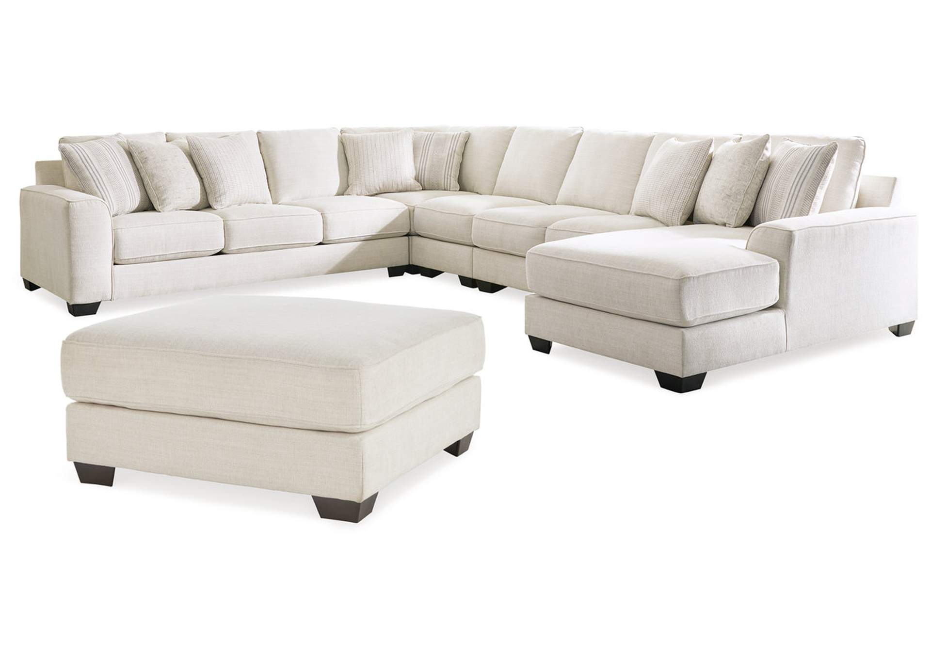 Lerenza 5-Piece Sectional with Ottoman,Ashley