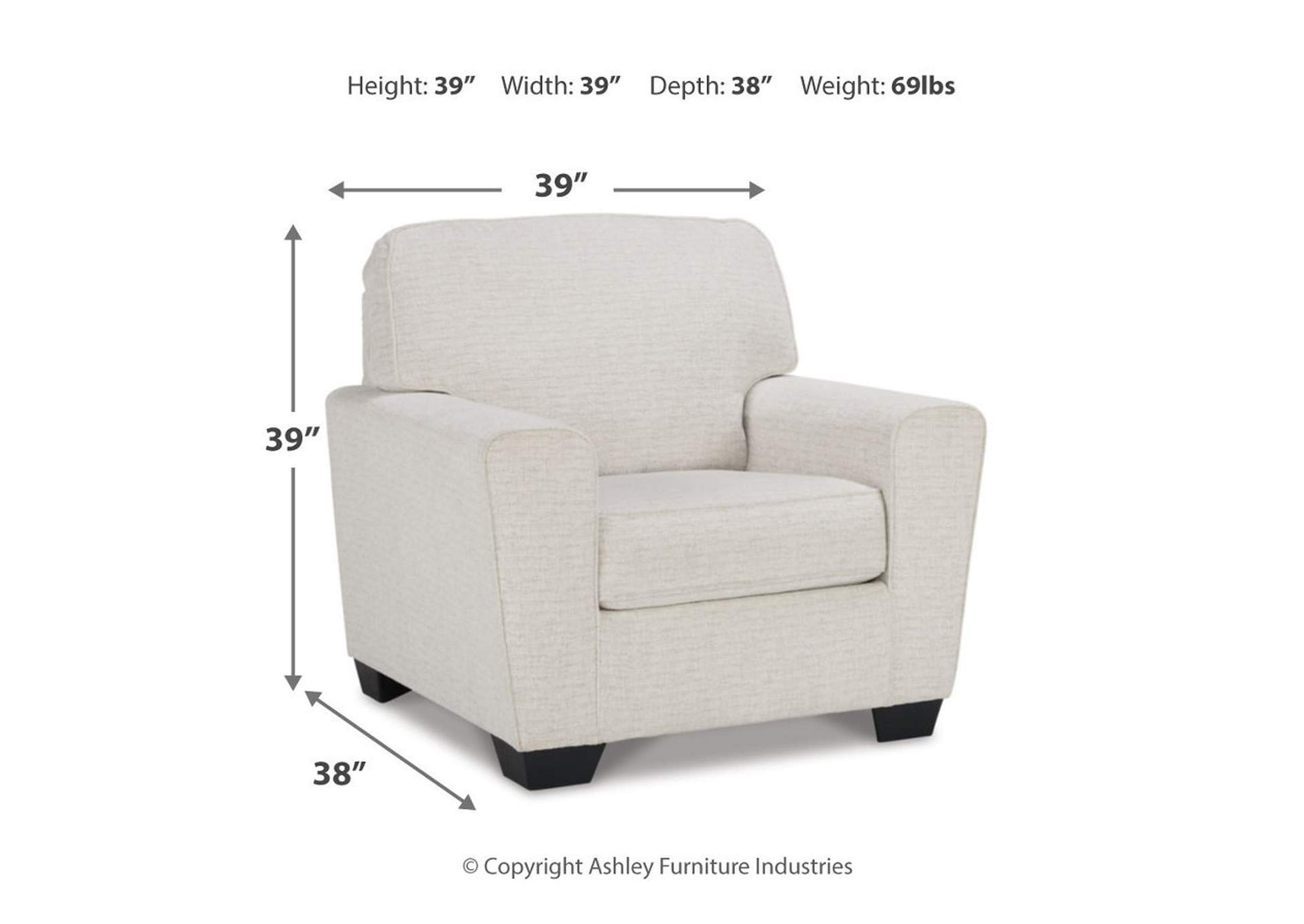 Cashton Chair and Ottoman,Signature Design By Ashley