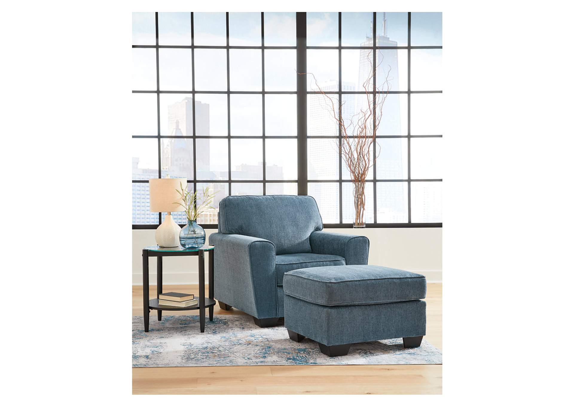 Cashton Chair and Ottoman,Signature Design By Ashley