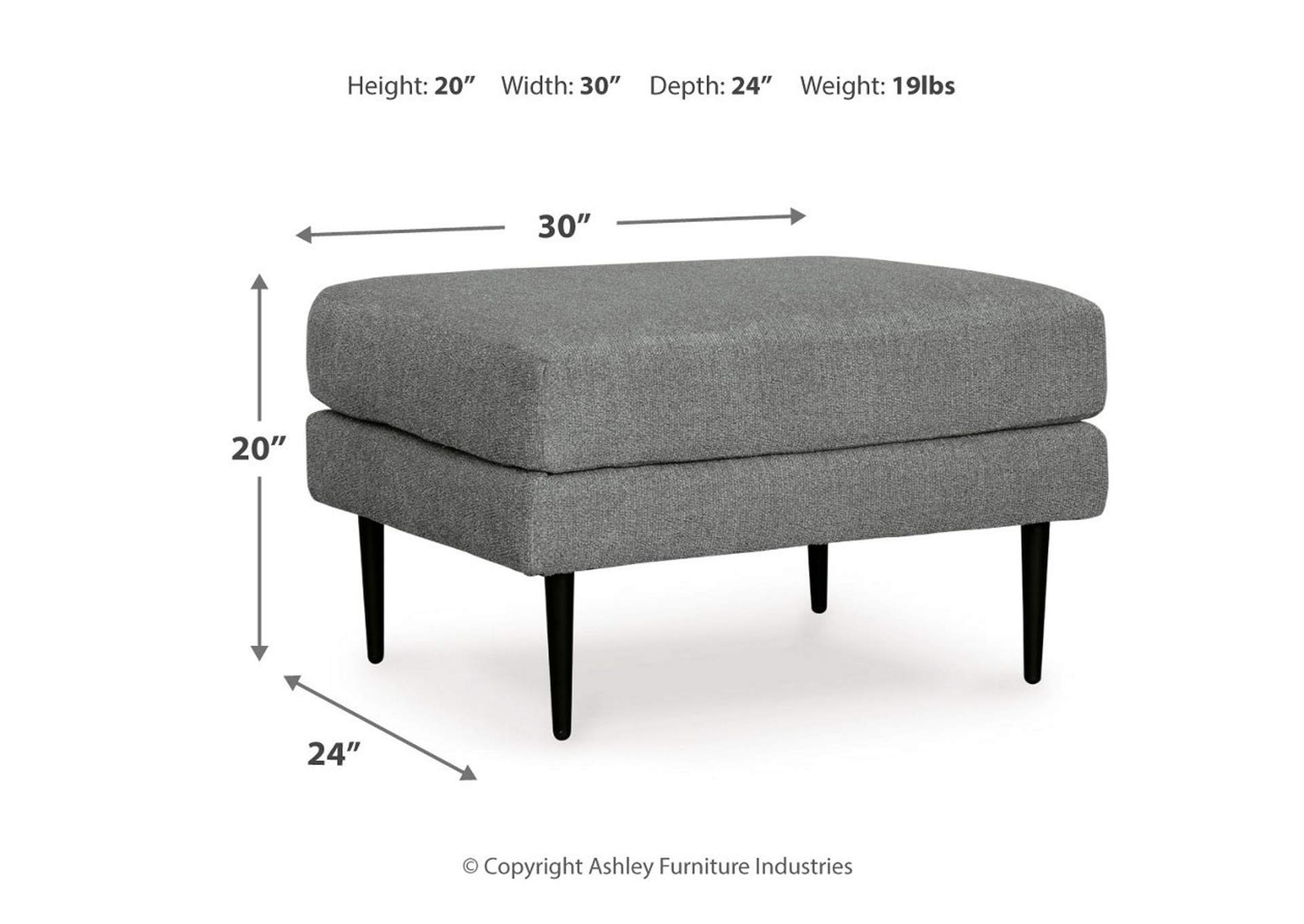 Hazela Chair and Ottoman,Signature Design By Ashley