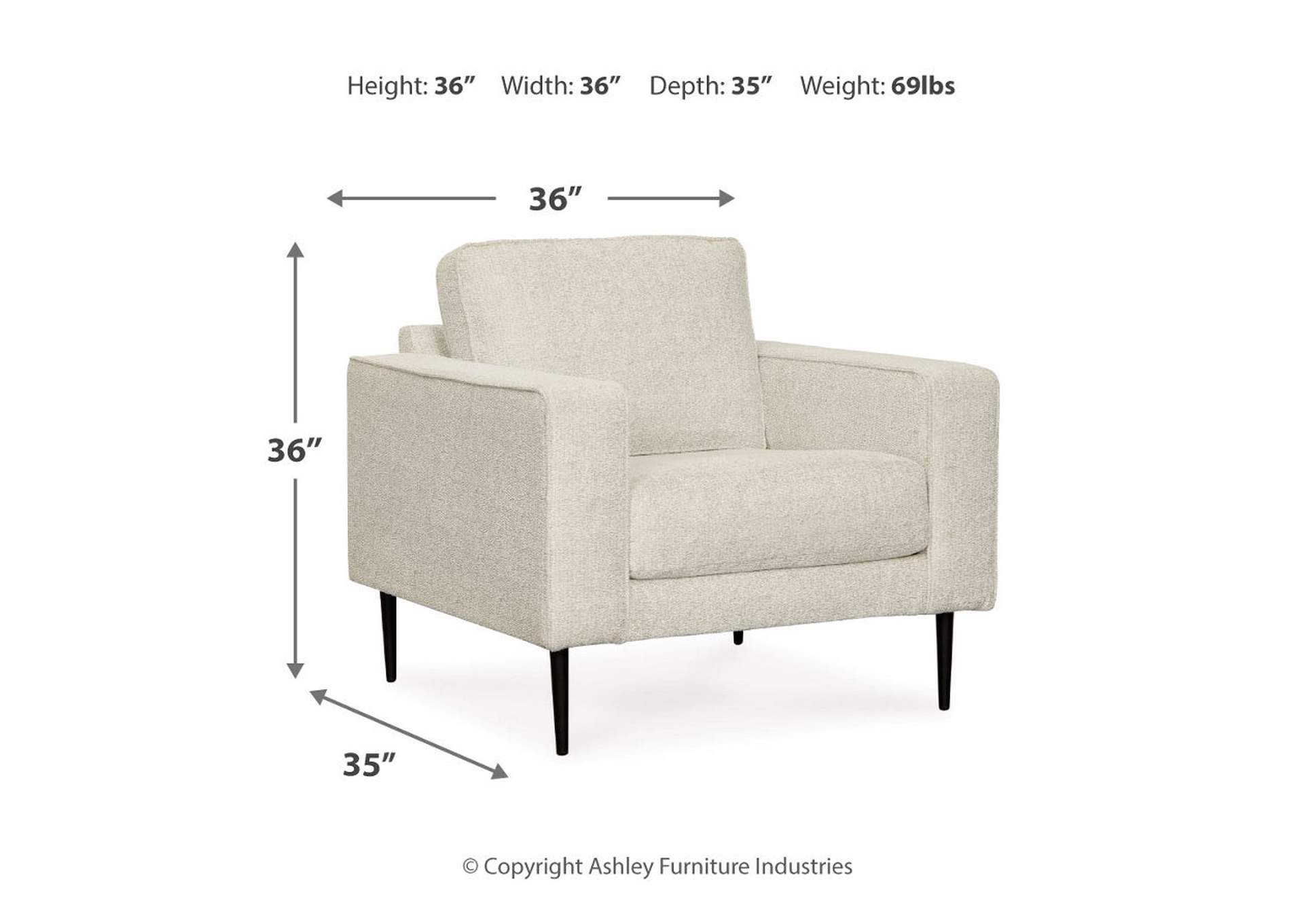 Hazela Chair and Ottoman,Signature Design By Ashley