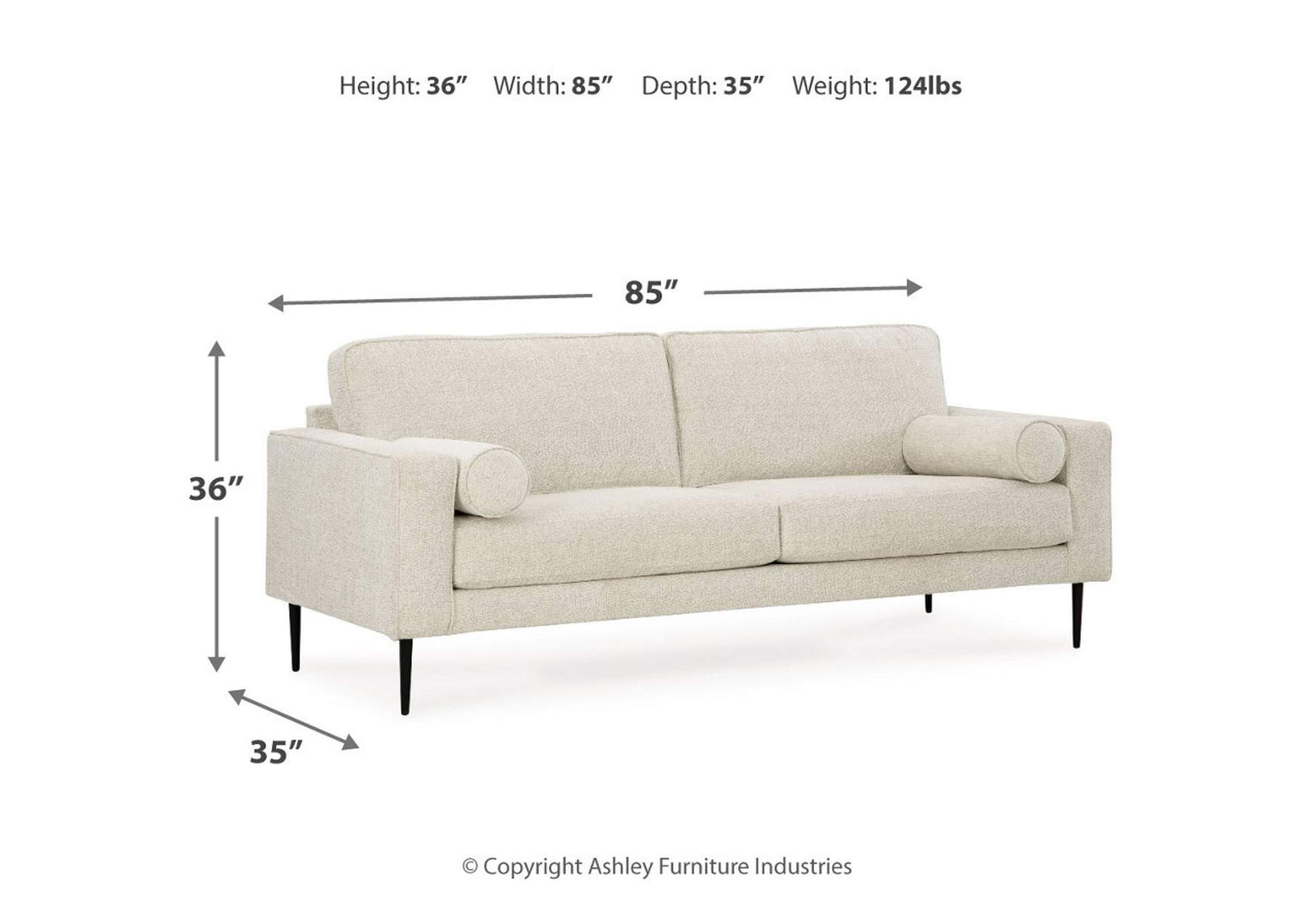 Hazela Sofa, Loveseat, Chair and Ottoman,Signature Design By Ashley