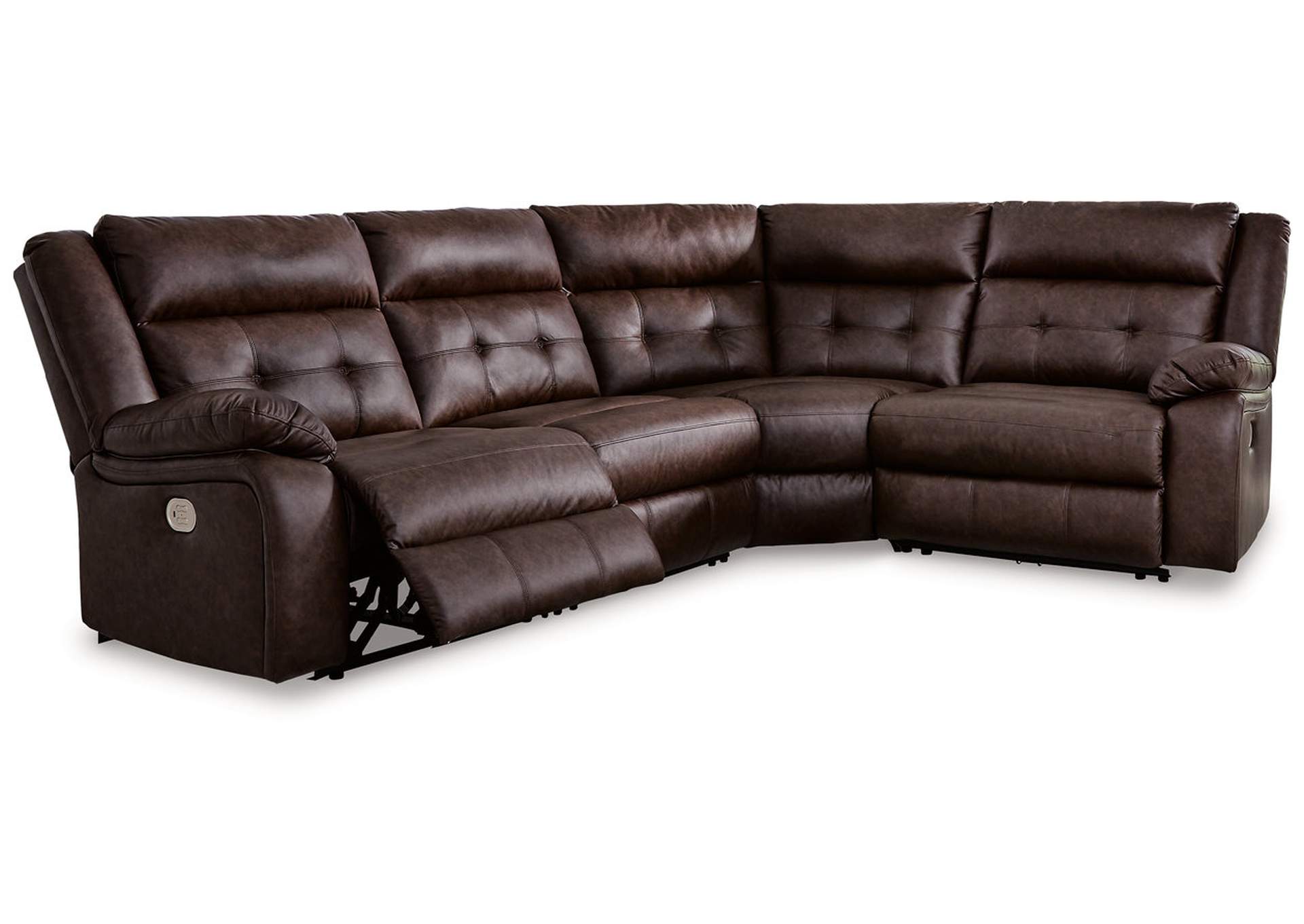 Punch Up 4-Piece Power Reclining Sectional,Signature Design By Ashley