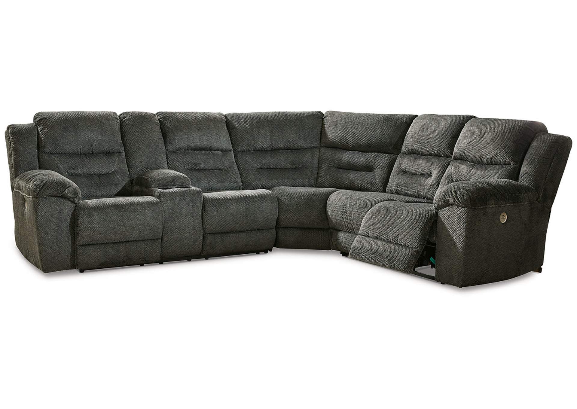 Nettington 3-Piece Power Reclining Sectional,Signature Design By Ashley