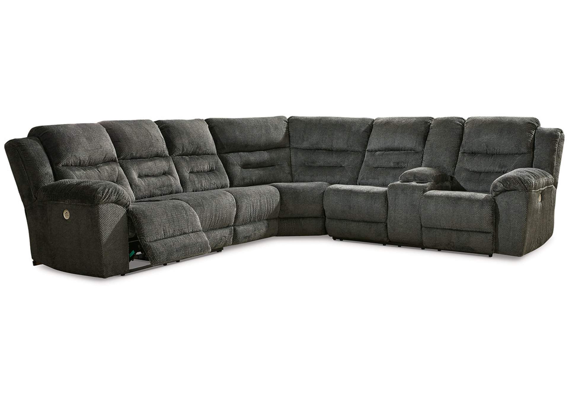 Nettington 4-Piece Power Reclining Sectional,Signature Design By Ashley