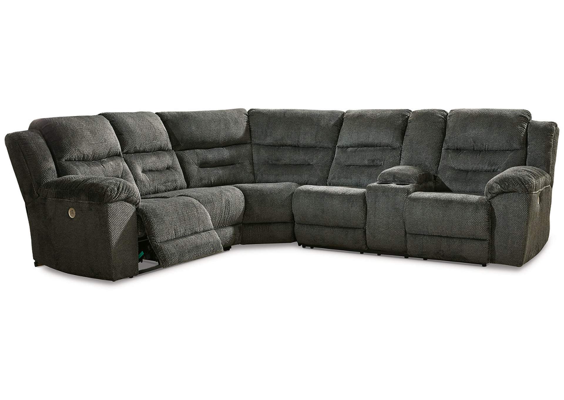 Nettington 3-Piece Power Reclining Sectional,Signature Design By Ashley