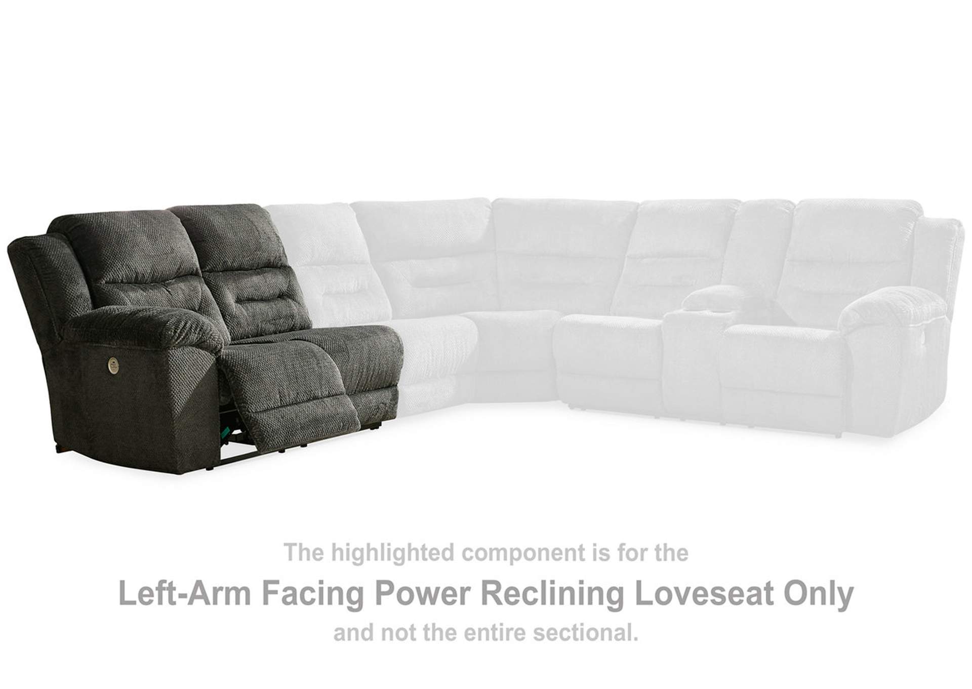 Nettington 4-Piece Power Reclining Sectional,Signature Design By Ashley