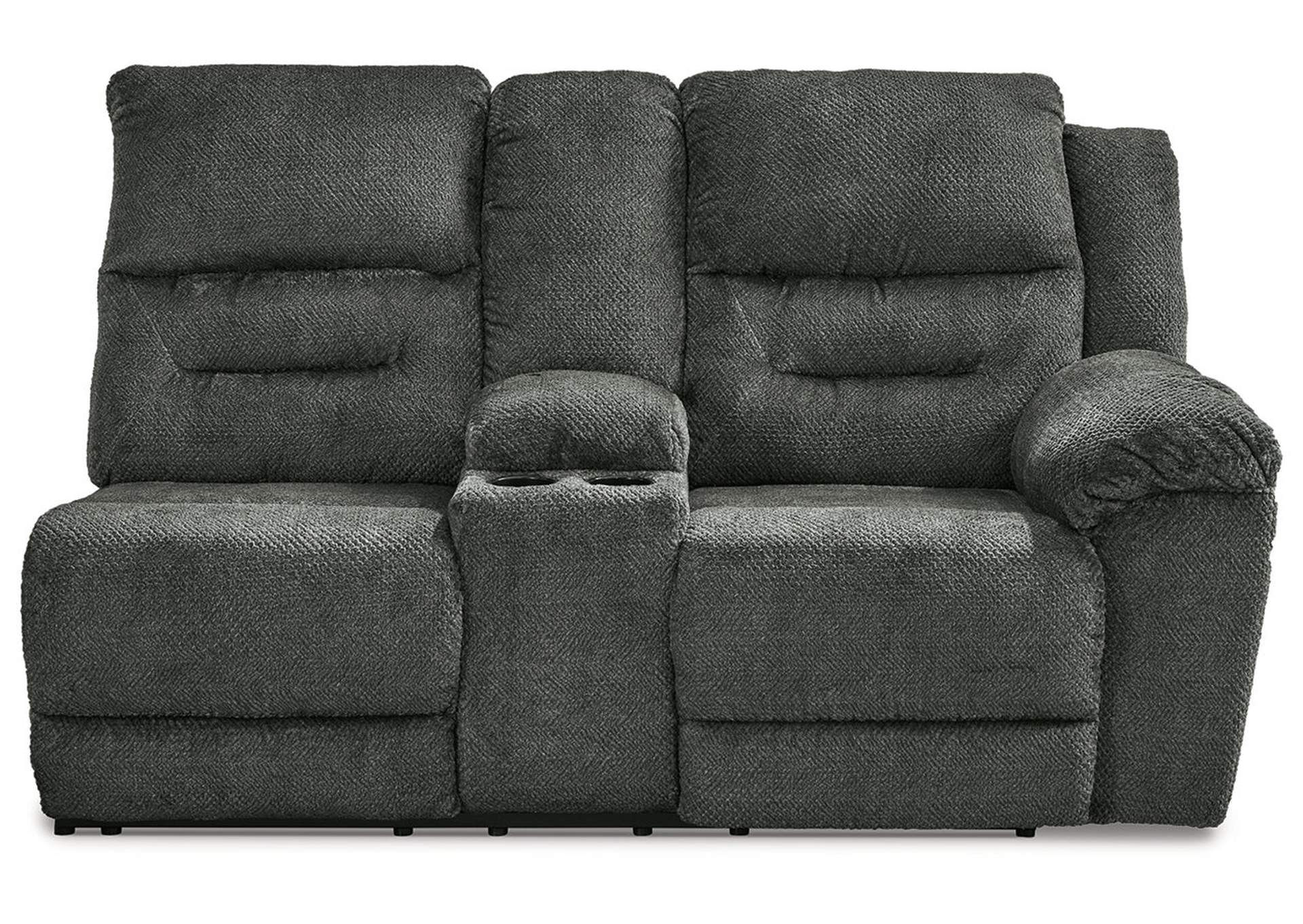 Nettington Right-Arm Facing Power Reclining Loveseat with Console,Signature Design By Ashley