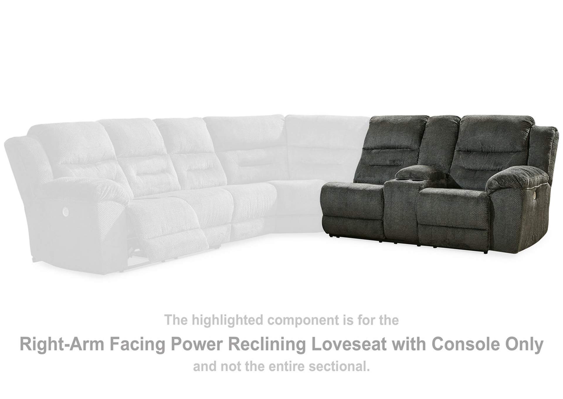 Nettington 4-Piece Power Reclining Sectional,Signature Design By Ashley