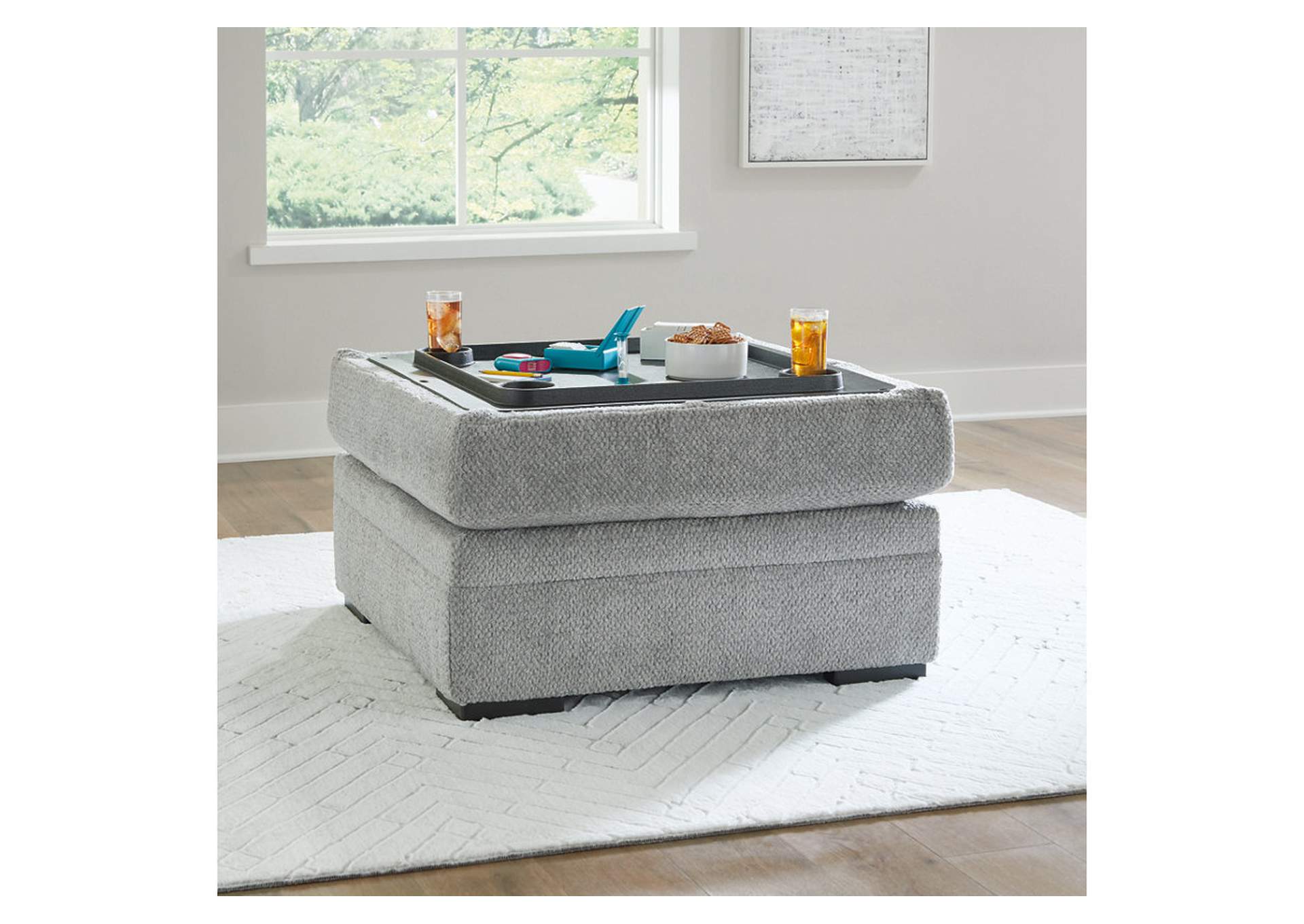 Welling Ottoman With Storage,Signature Design By Ashley