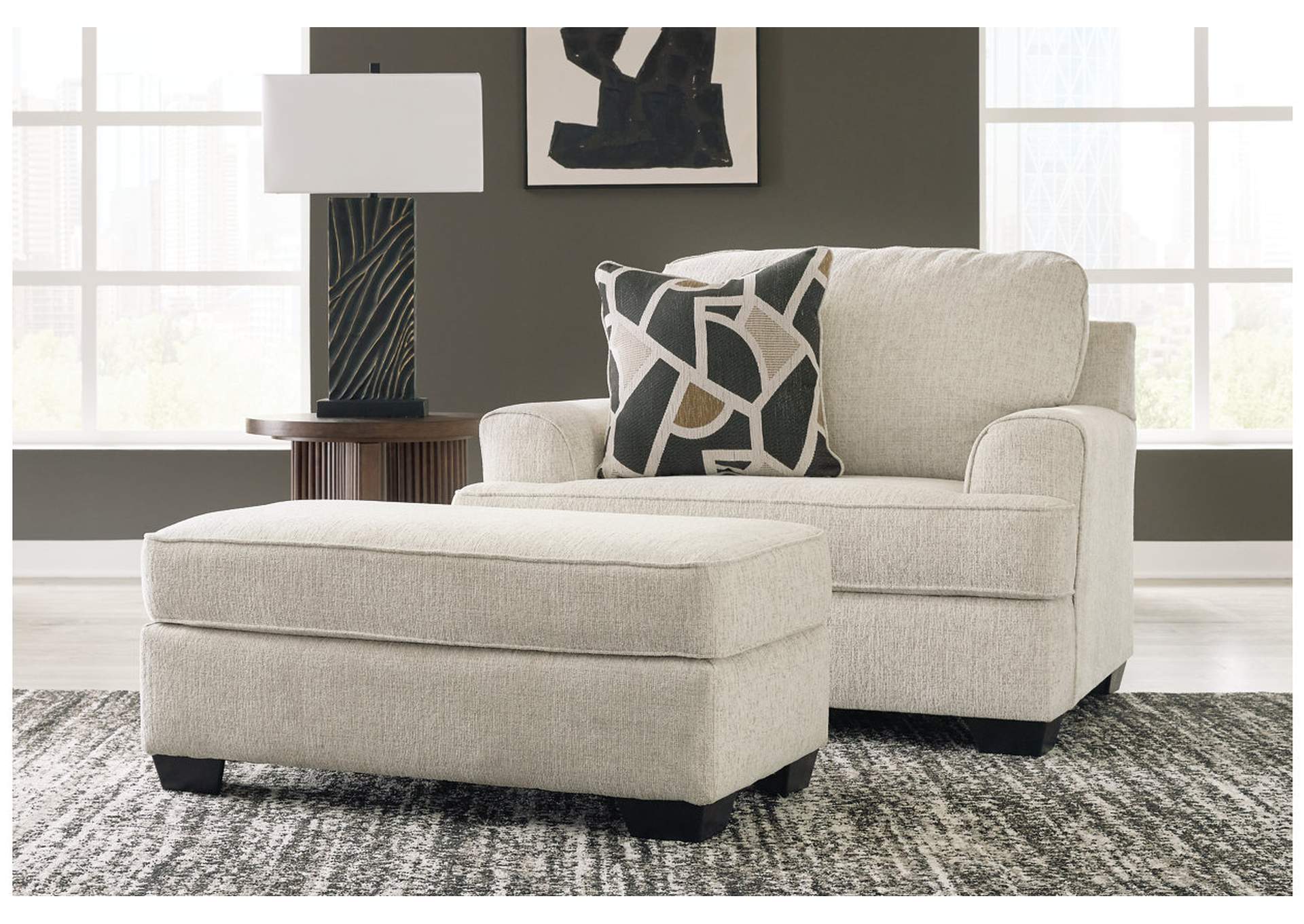 Heartcort Sofa, Loveseat, Chair and Ottoman,Benchcraft