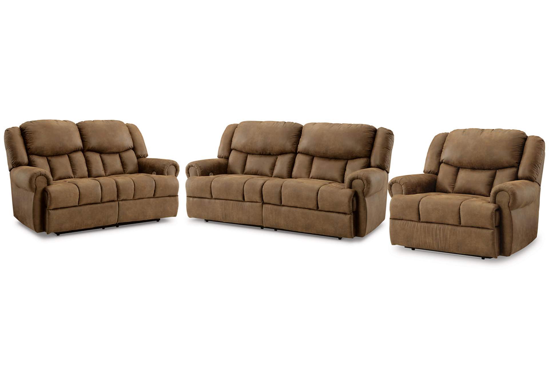 Boothbay Sofa, Power Loveseat and Recliner,Signature Design By Ashley